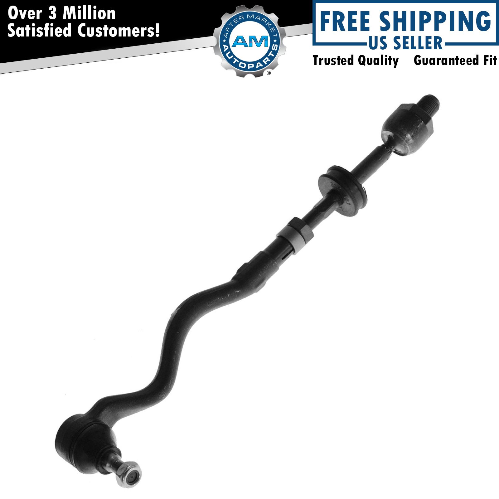 Front Inner & Outer Tie Rod End Assembly Left Hand Driver Side LH for BMW E36