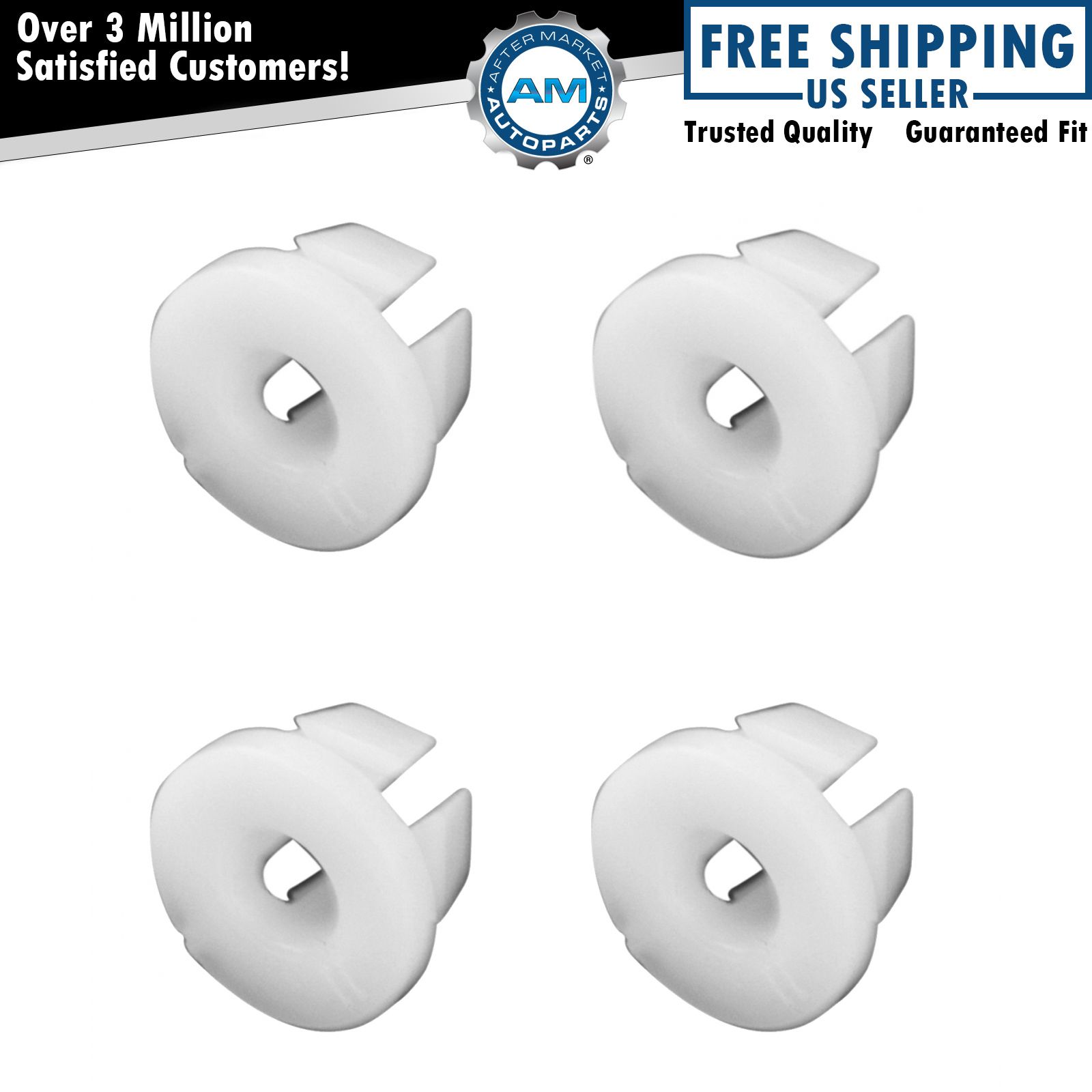 OEM Intake Manifold Runner Control Bushing Retainer Clip Set of 4 for Ford New