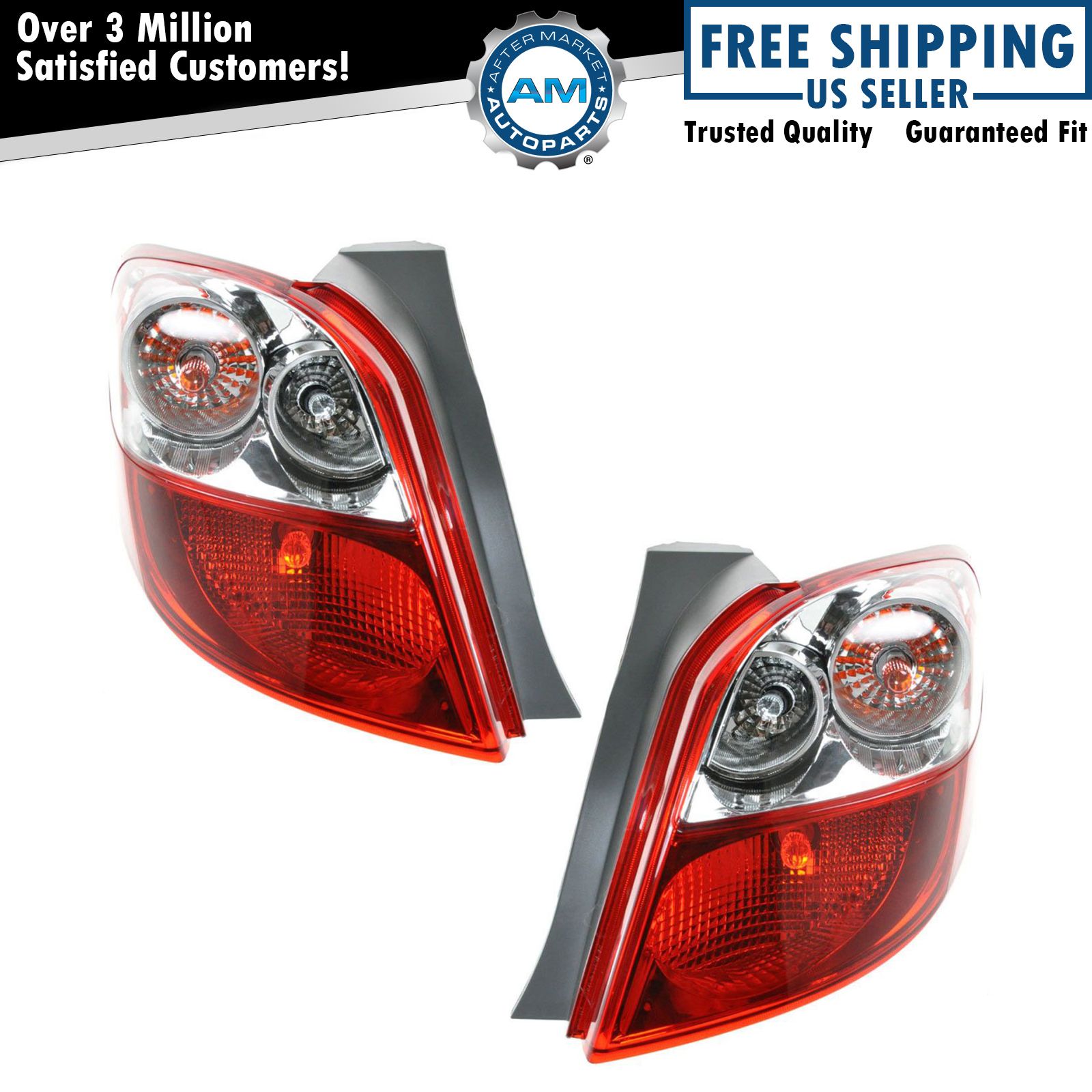 Tail Lights Set For 2009-2013 Toyota Matrix TO2800182 TO2801182