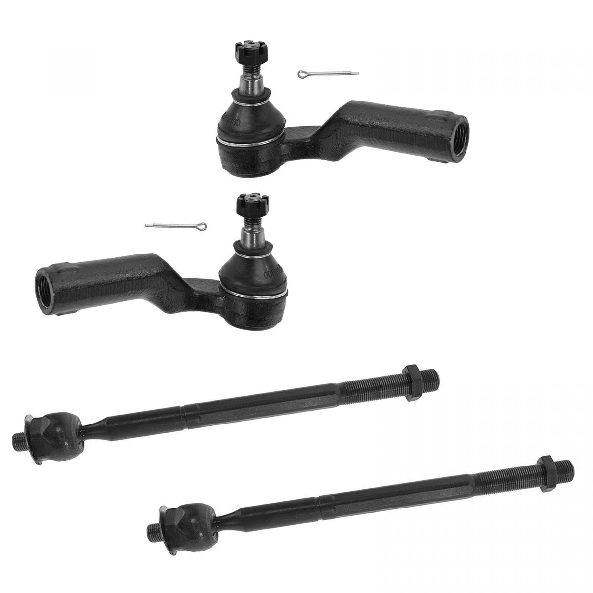 Tie Rod End Front Left & Right Inner & Outer Kit 4 Piece Set for Mazda