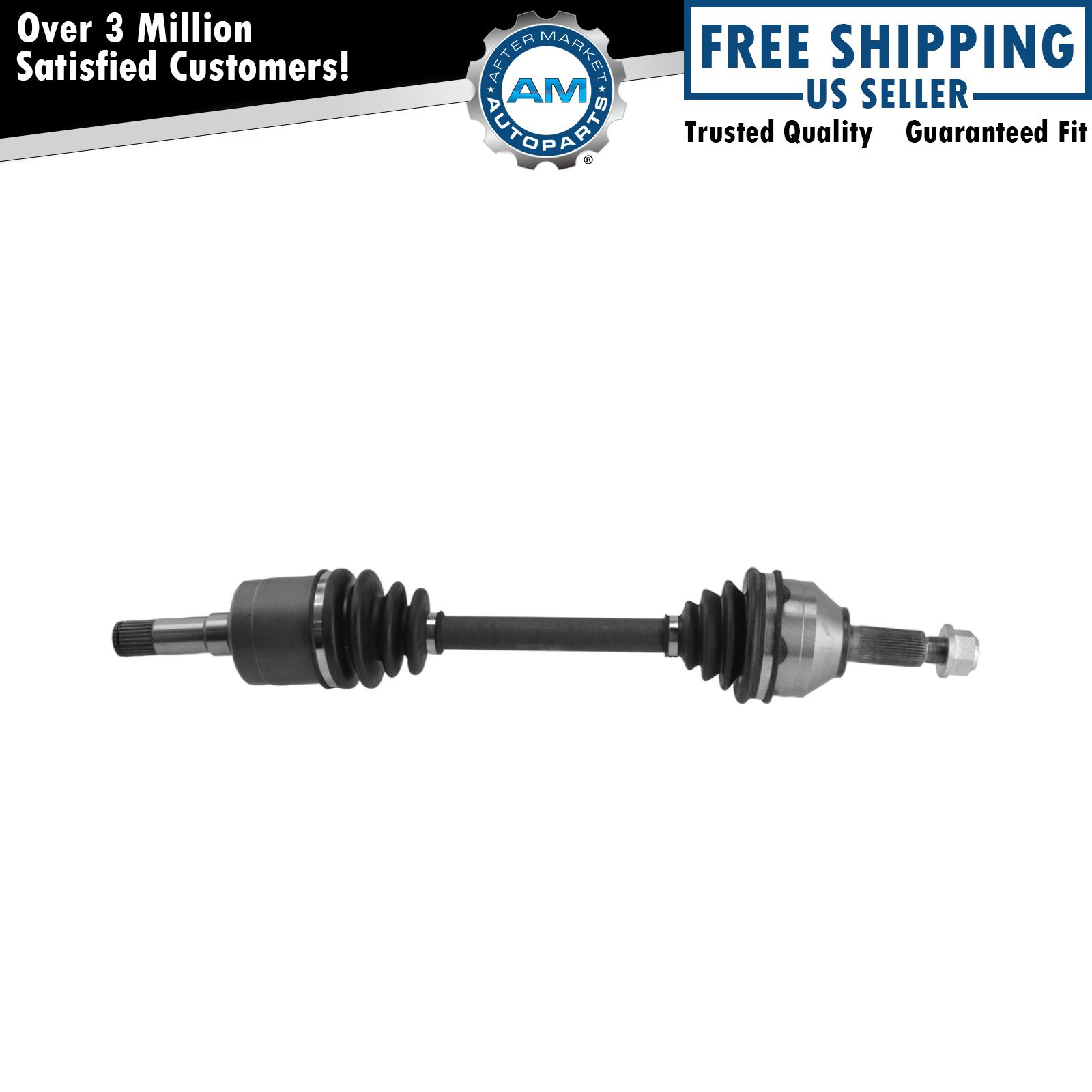 Front CV Axle Shaft Assembly LH Driver Side for Ford Flex Taurus Lincoln MKS MKT