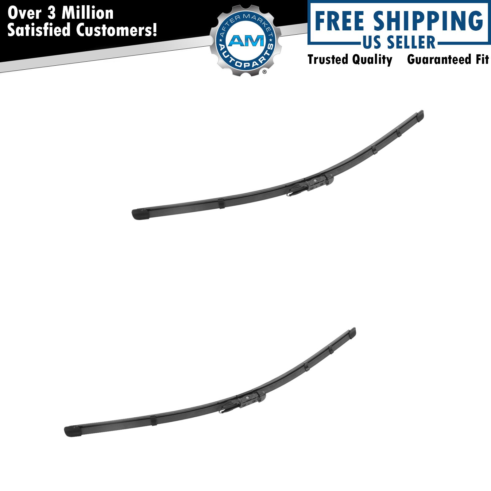OEM 25877402 Windshield Wiper Blade Front Pair for Chevy GMC Cadillac Truck SUV