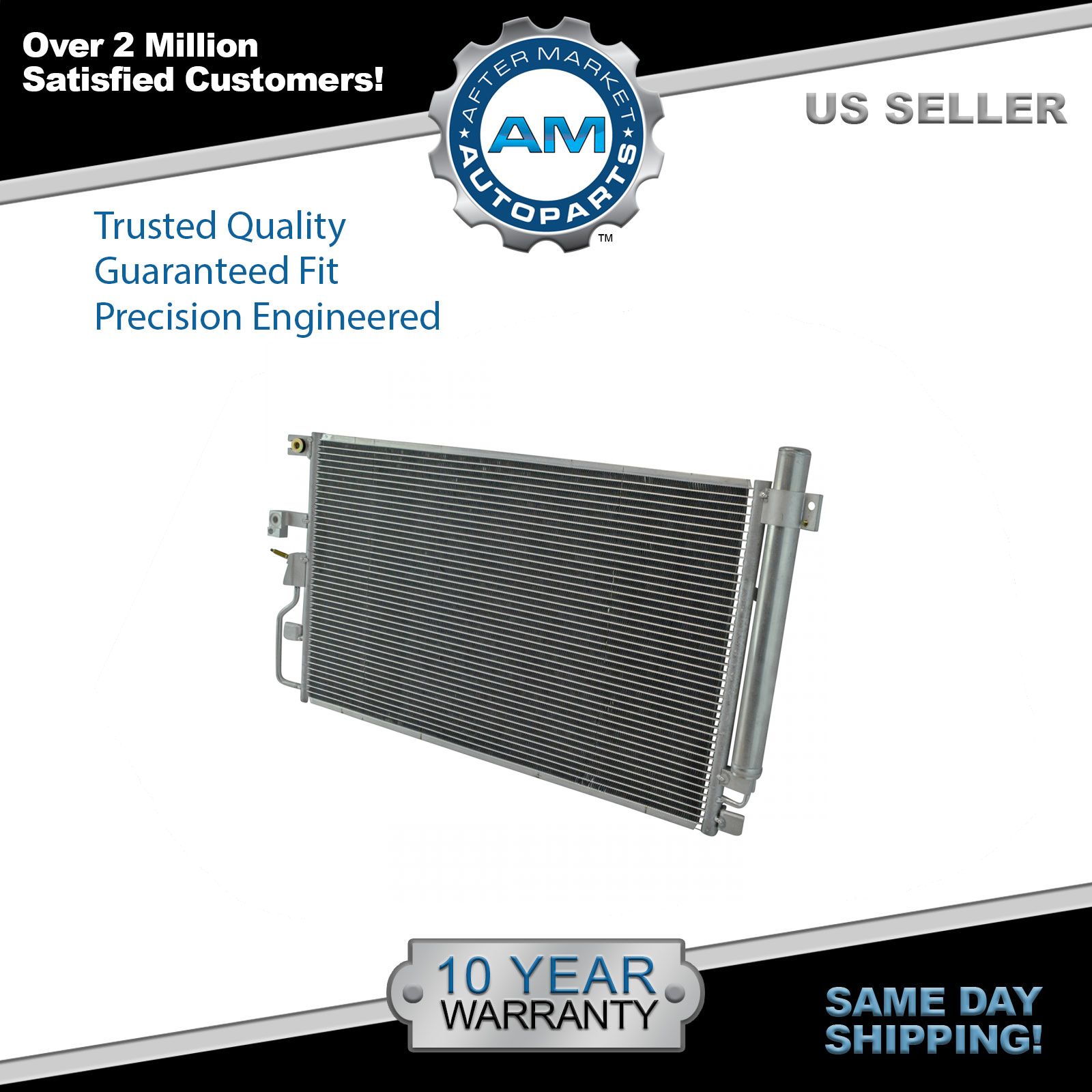 For 2006 07 08 09 Chevrolet Equinox//Pontiac Torrent V6 New Condenser Fits 3468