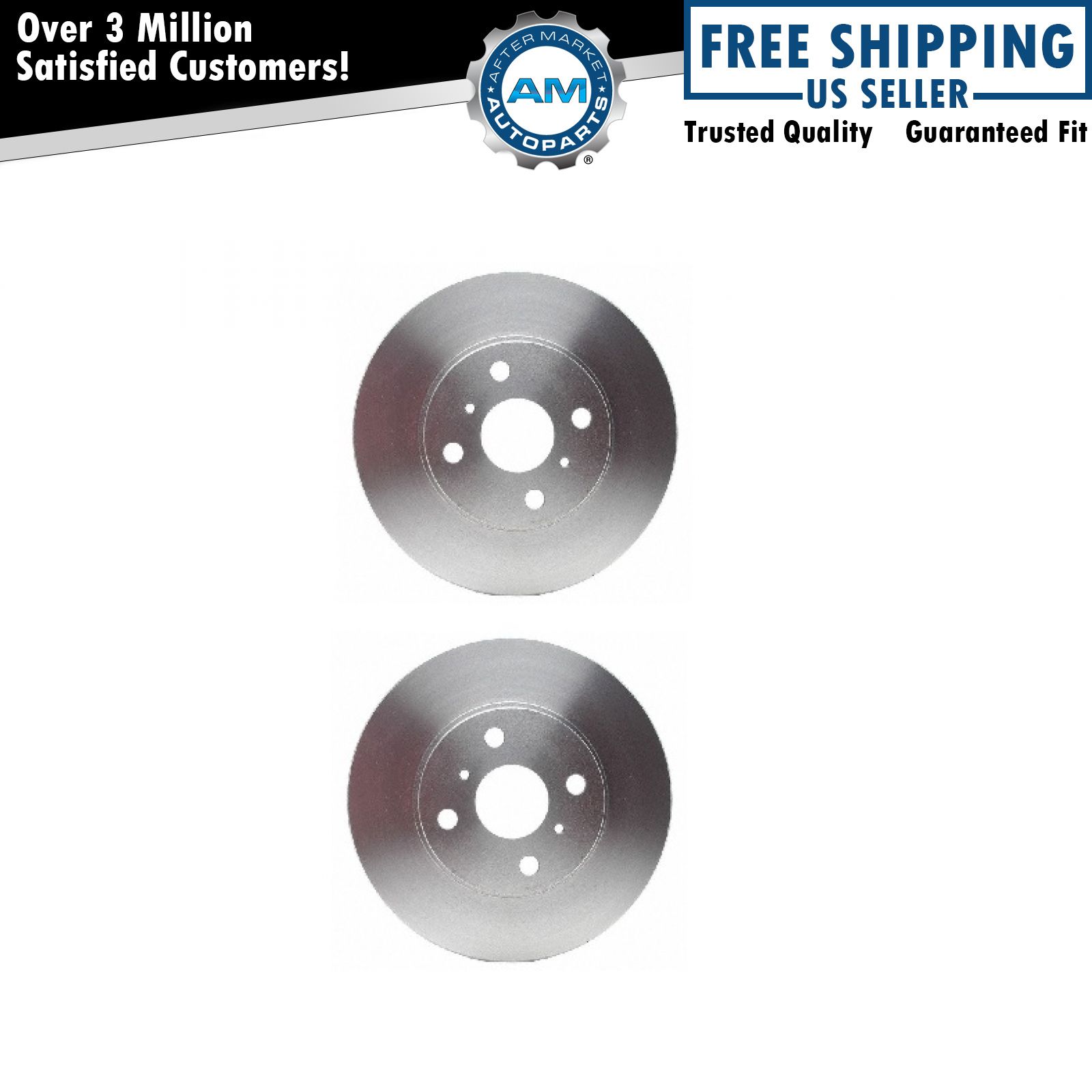 Front Disc Brake Rotor Pair Set RAYBESTOS for 93-02 Corolla