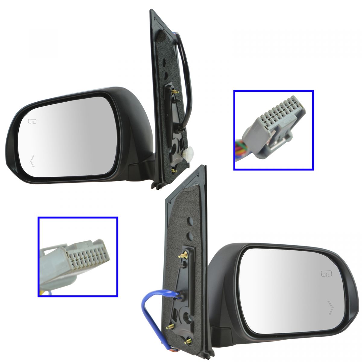 Genuine Toyota 879402B780D1 Rear View Mirror Assembly Interior Accessories Mirrors