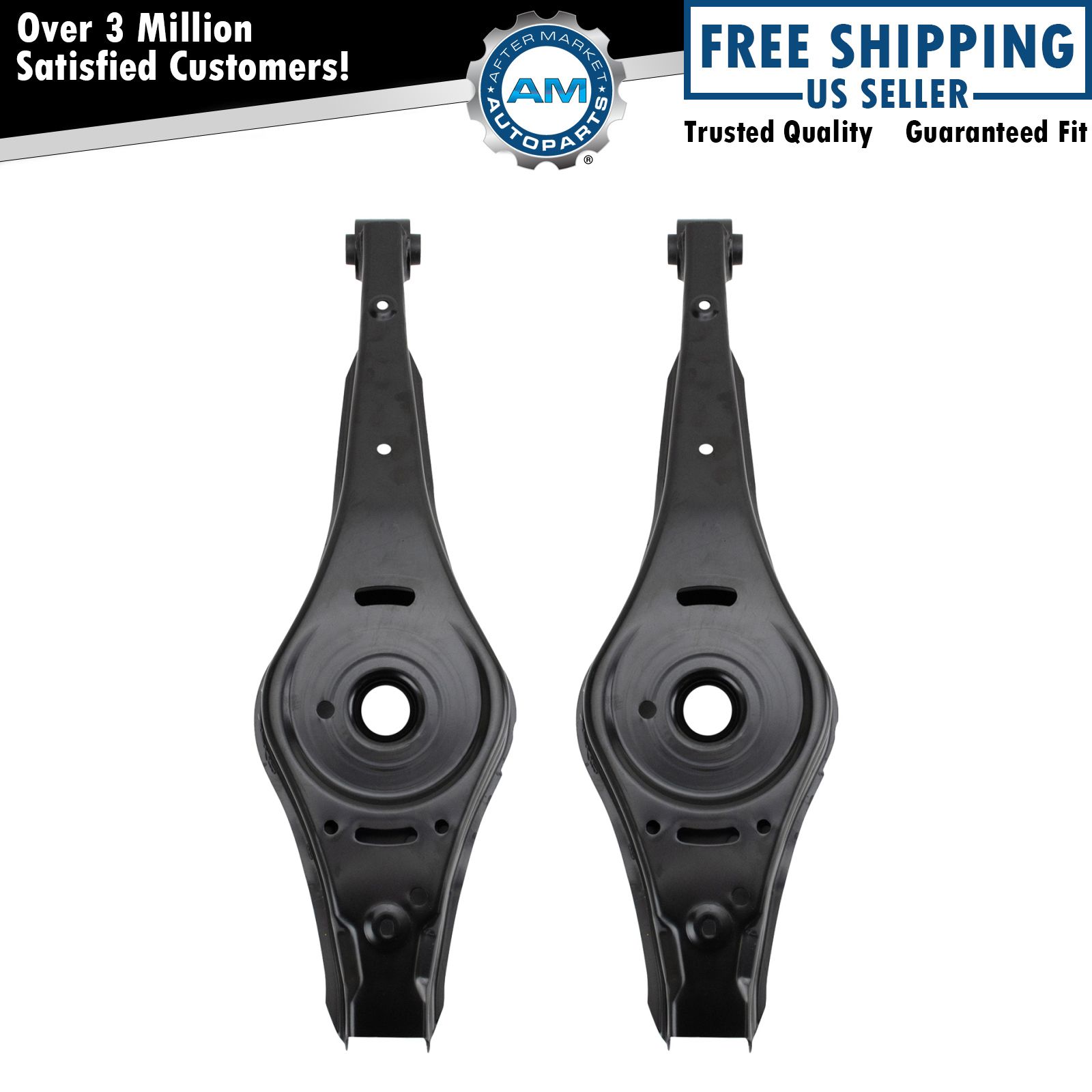 Rear Lower Control Arm Set Fits 2006-2018 Audi 2005-2019 Volkswagen