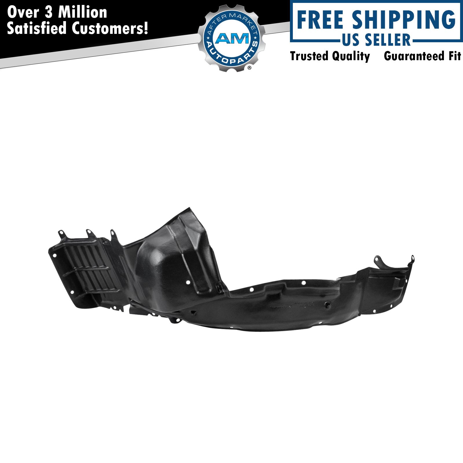 Front Left Inner Fender Liner Fits 2002-2003 Mitsubishi Lancer