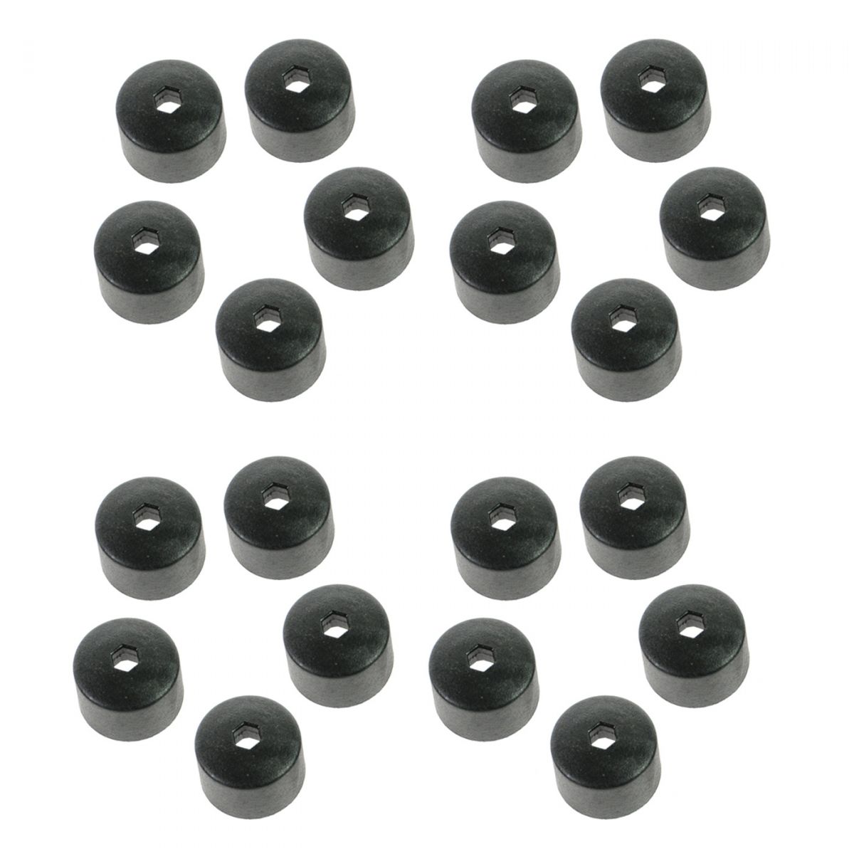 Dorman Lug Nut Cover Push On Set of 20 for VW Beetle Cabrio Golf Jetta