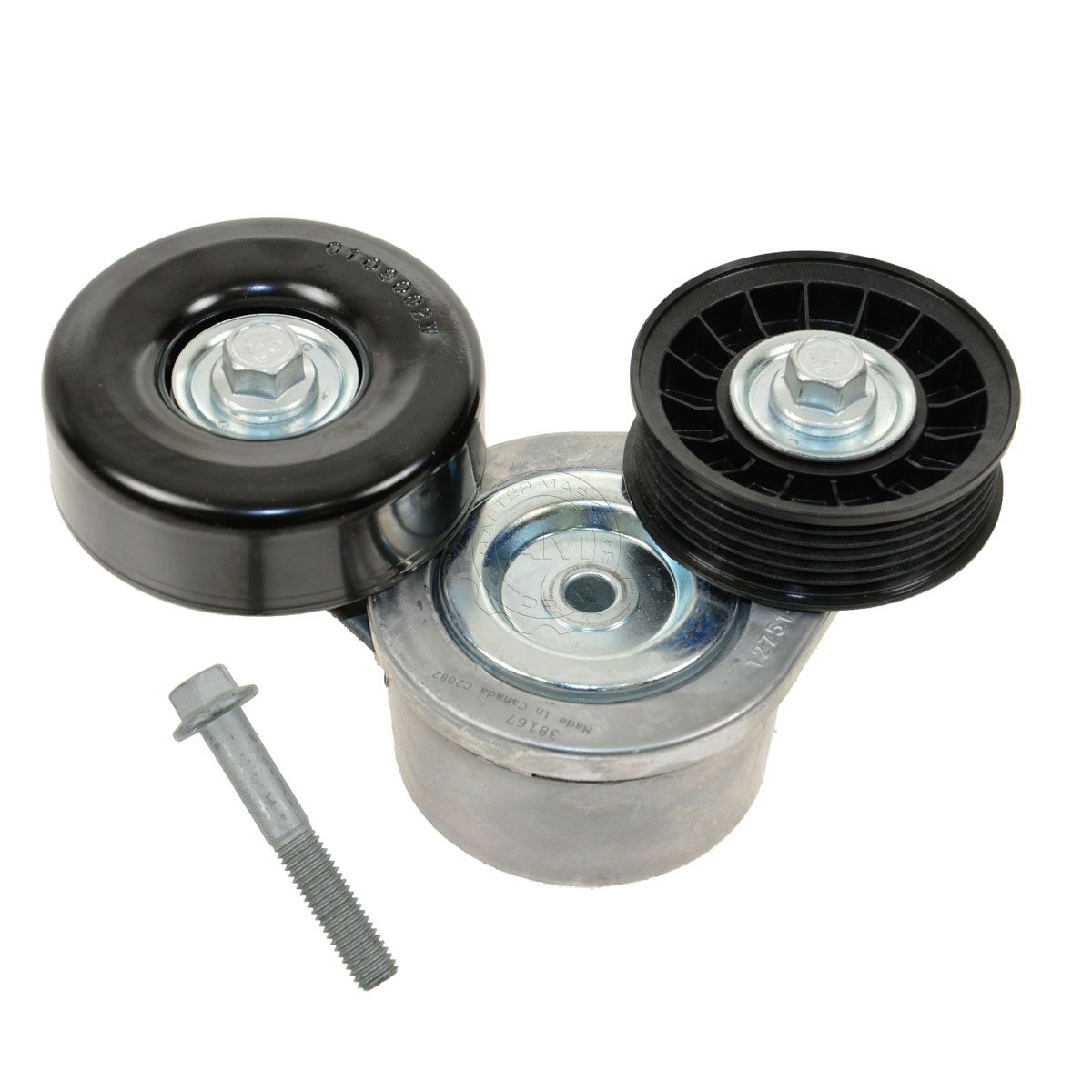 Gates Serpentine Belt Tensioner With Dual Pulleys For Dodge Ram My