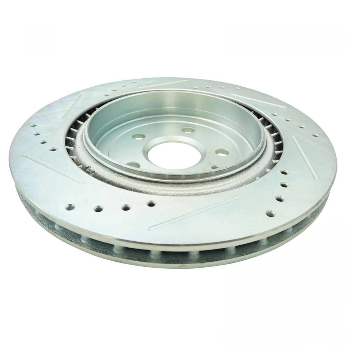 Front & Rear Performance Drilled Slotted Zinc Coated Rotor Kit for GM eBay