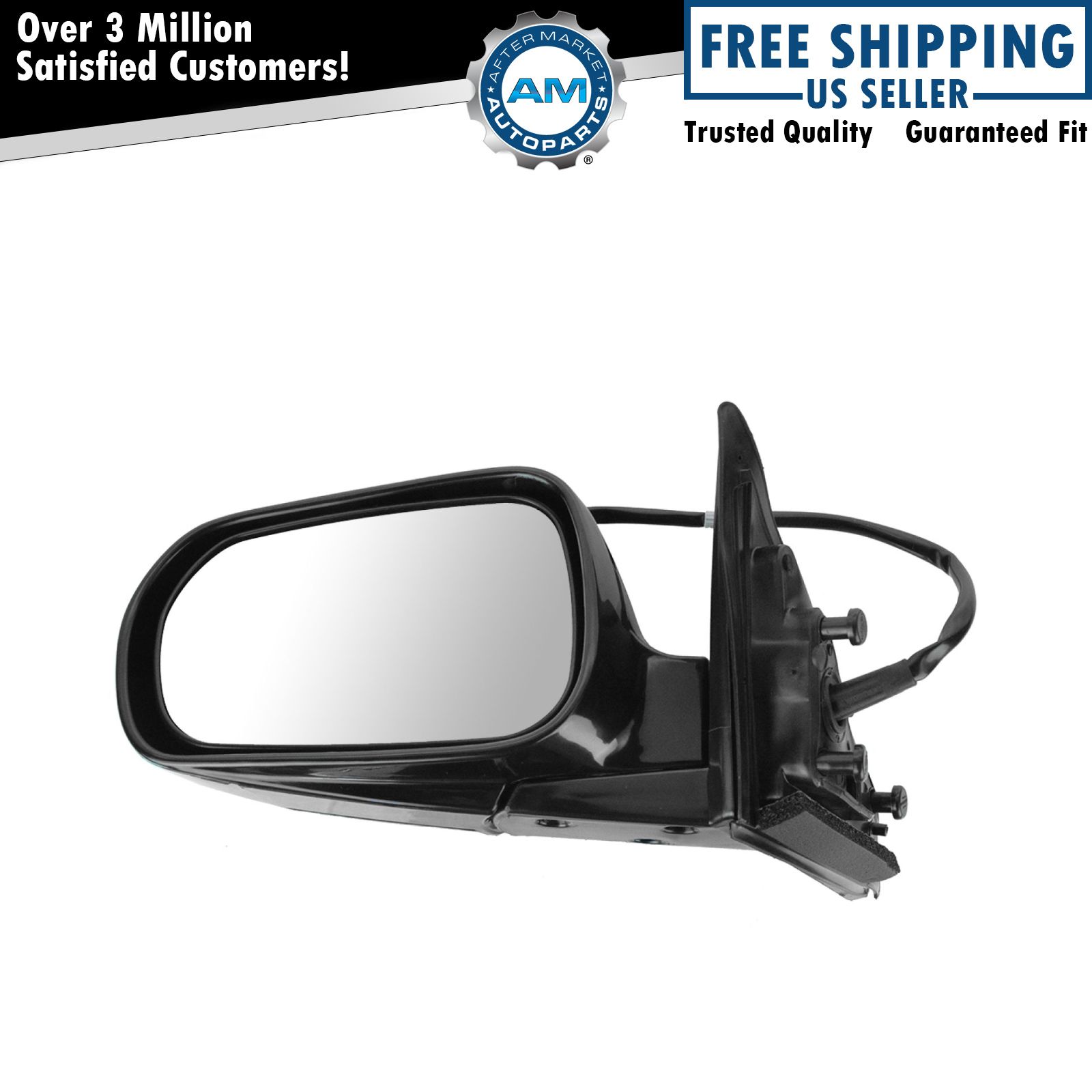 Power Side View Mirror Folding Driver Left LH for 98-02 Accord 4 Door Sedan