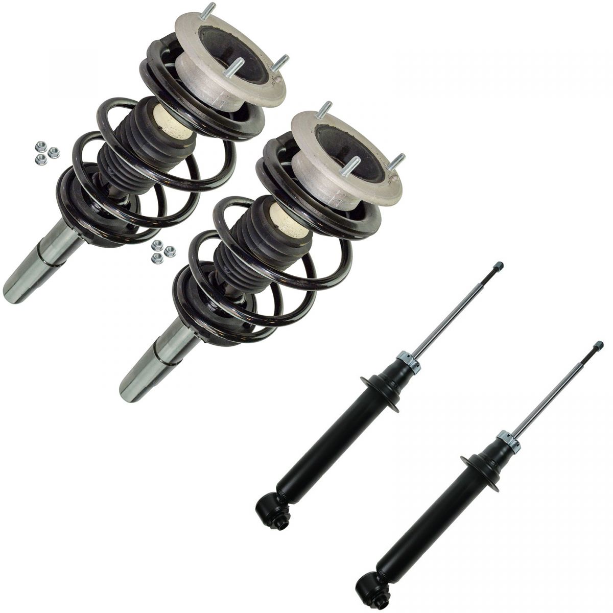 Front Quick Complete Strut Assembly Rear Shock Absorber Kit Set Pc For Series Ebay