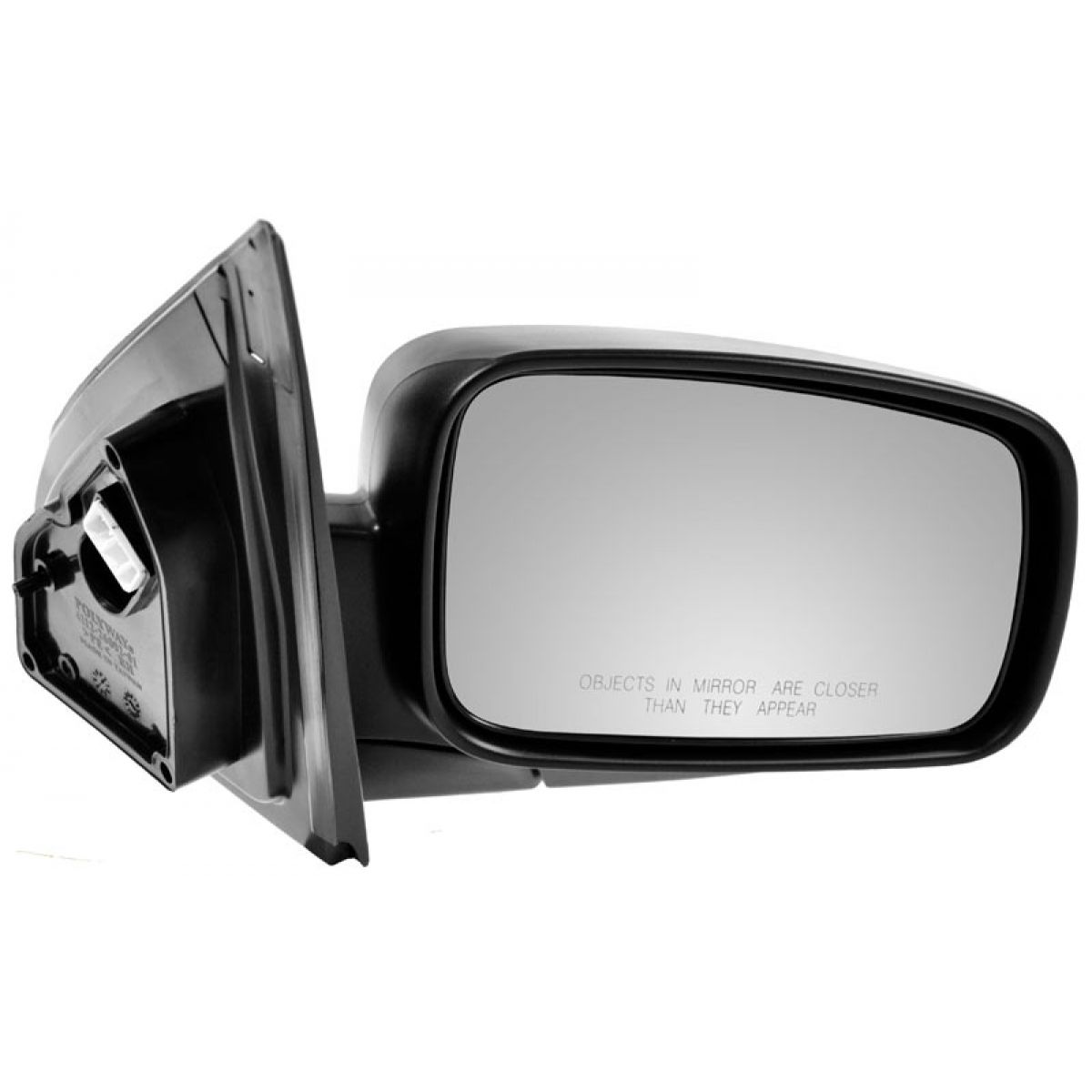 Black Power Heated Textured Door Mirror Right Passenger Side For Kia 