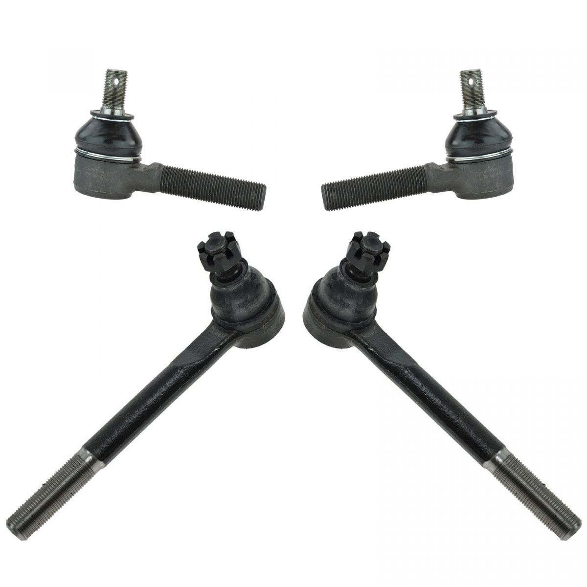 4 Piece Kit Inner Outer Tie Rod End LH RH Set for 8495 Toyota Pickup