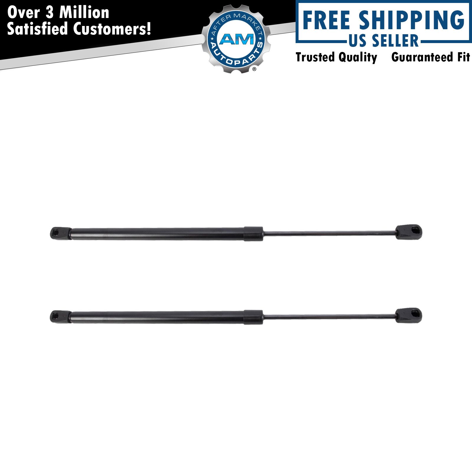 Rear Window Glass Lift Support Shock Set 2 for 21 Chevy Tahoe GMC Yukon Escalade