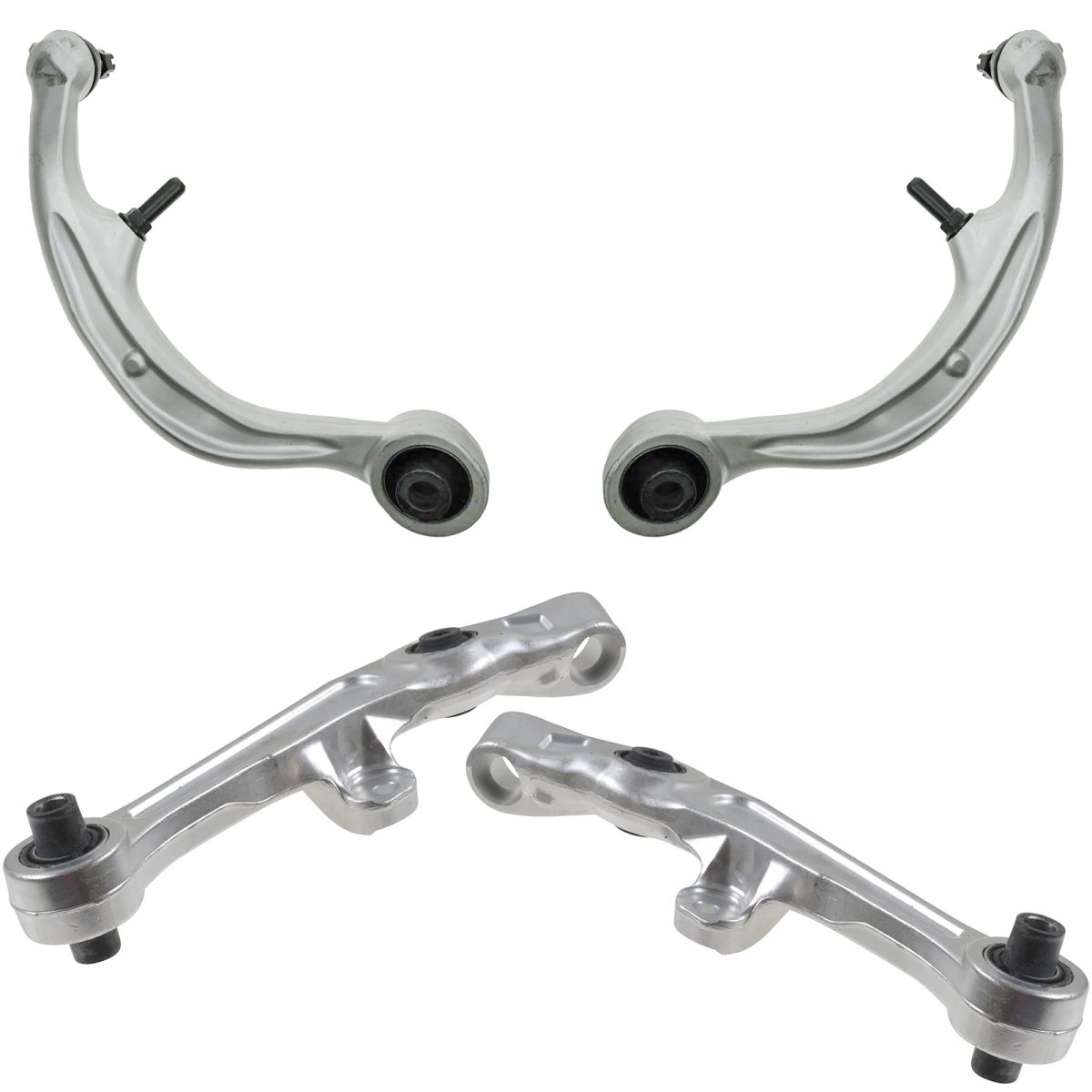 Front Suspension Lower Control Arm 4pc Kit Set for G35 350Z RWD Coupe