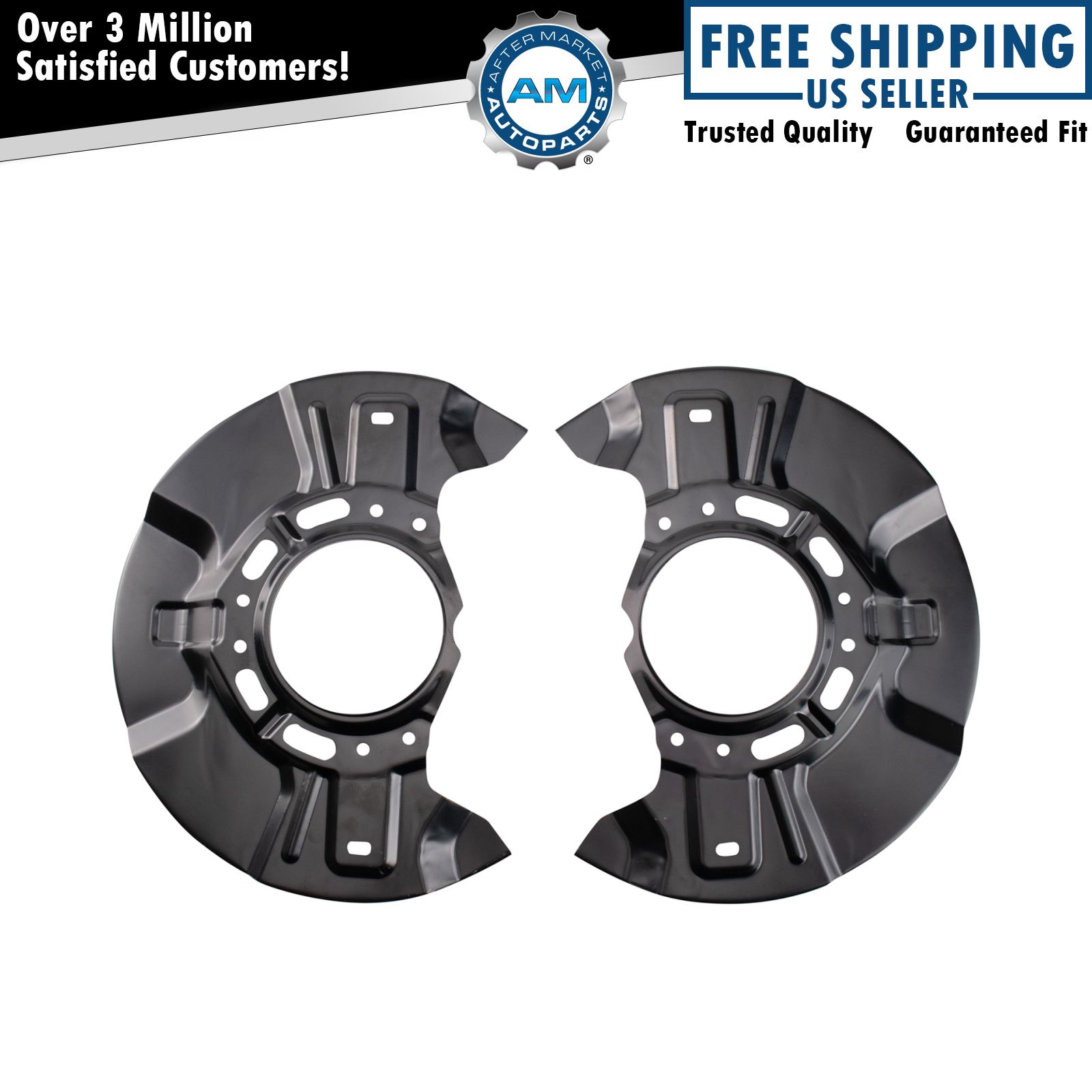 <b>2 Piece Brake Dust Shield Set</b>