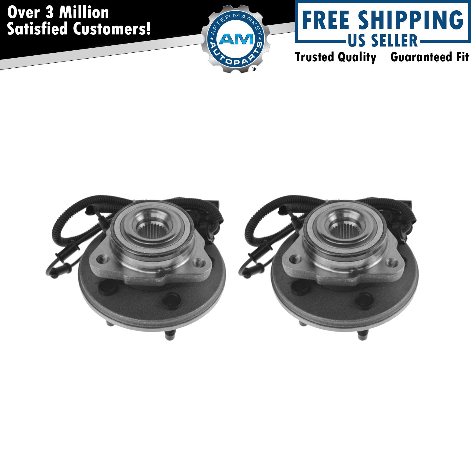 2 Front Wheel Bearing Hub 2002 2003 2004 2005 Ford Explorer Mercury Mountaineer eBay