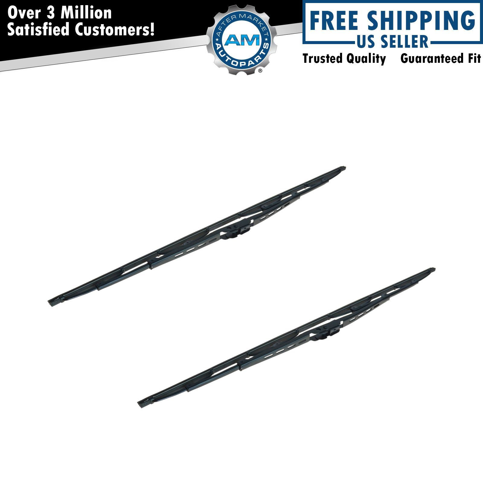 AC Delco 8-4422 Advantage Windshield Wiper Blade Kit Pair Set of 2 for GM New