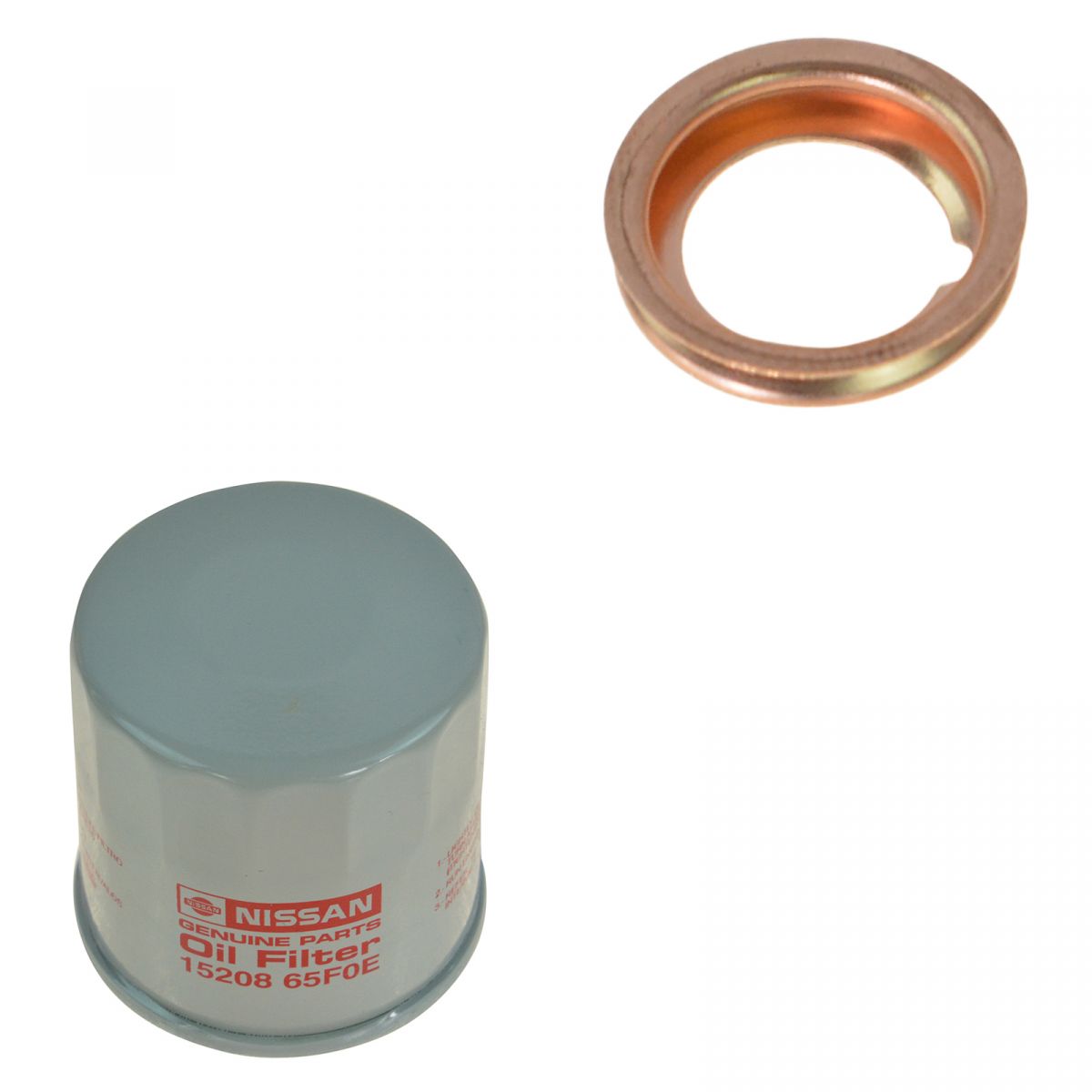 OEM Engine Oil Filter & Drain Plug Gasket Seal for Nissan Infiniti NEW