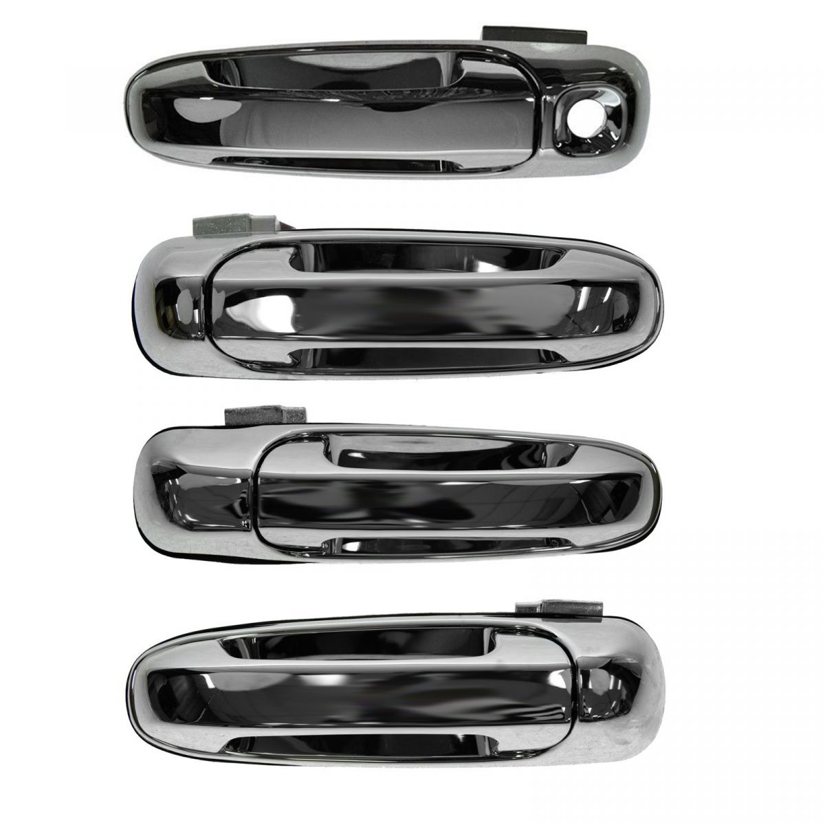 Front Rear Chrome External Outside Door Handle Kit Set 4pc for Maxima Murano