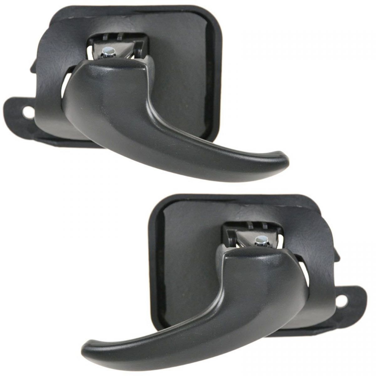 Black Interior Inside Door Handle Pair Set for 9404 Ford