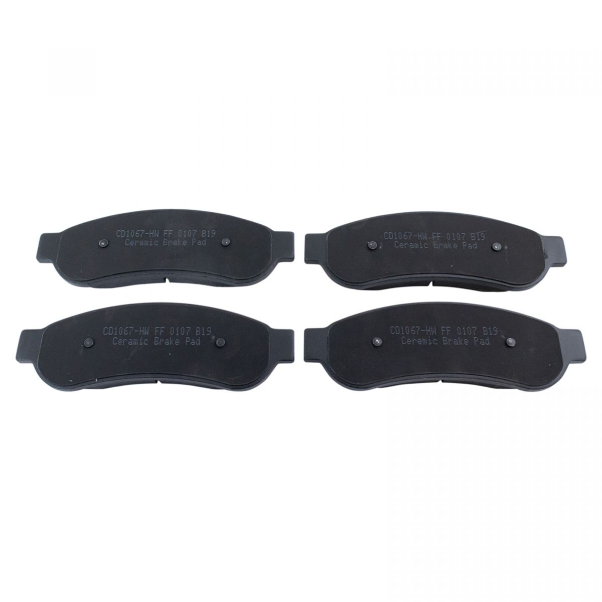 Posi Ceramic Disc Brake Pad Rear Set Direct Fit for Ford F350 F250 eBay
