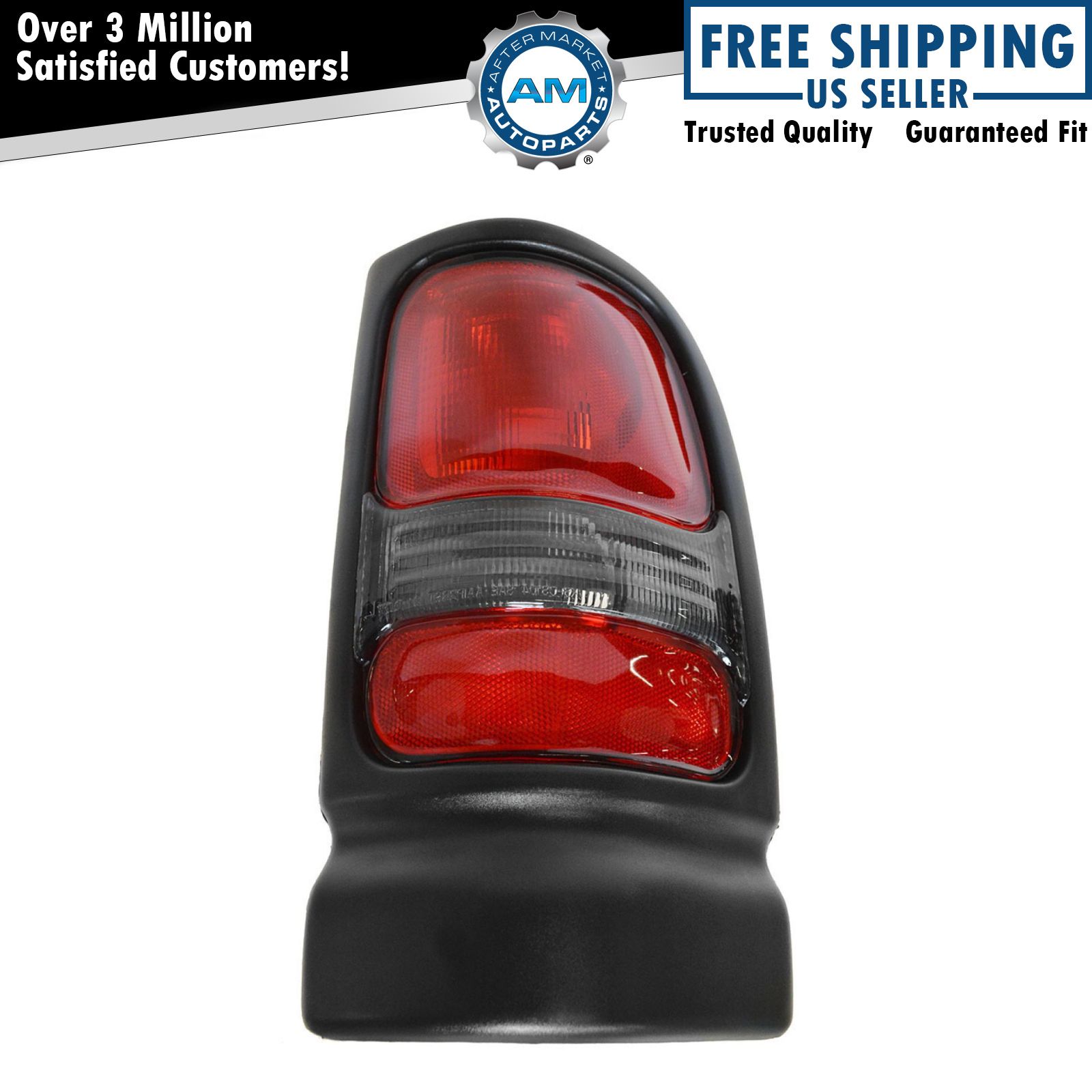 Right Rear Tail Light Assembly Fits 1994-2002 Dodge Ram 1500 2500 3500