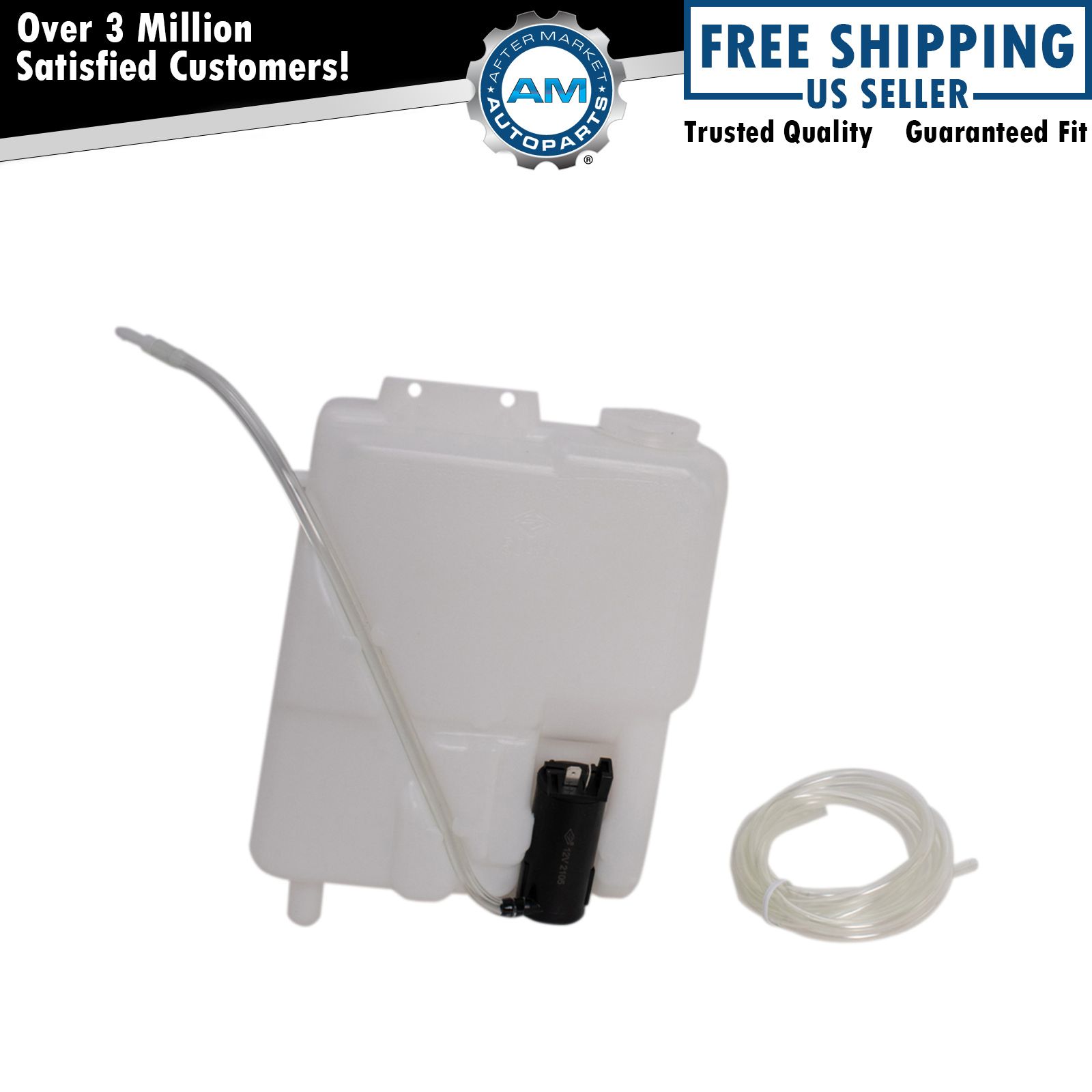 Windshield Washer Tank W/Pump&Cap For Honda Passport 94-97 Isuzu 89-97 Selected - View #12