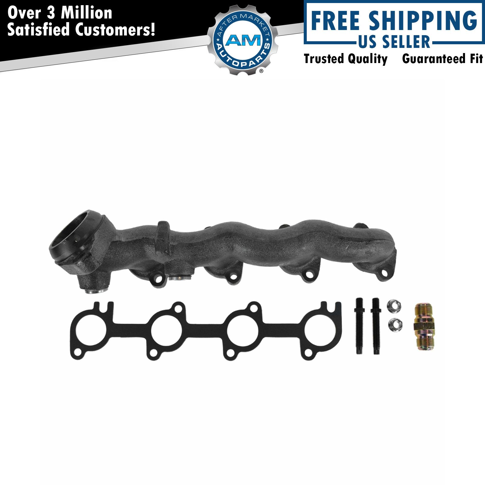 Exhaust Manifold Driver Side Left LH for 97-98 Ford Pickup Truck Expedition 4.6L