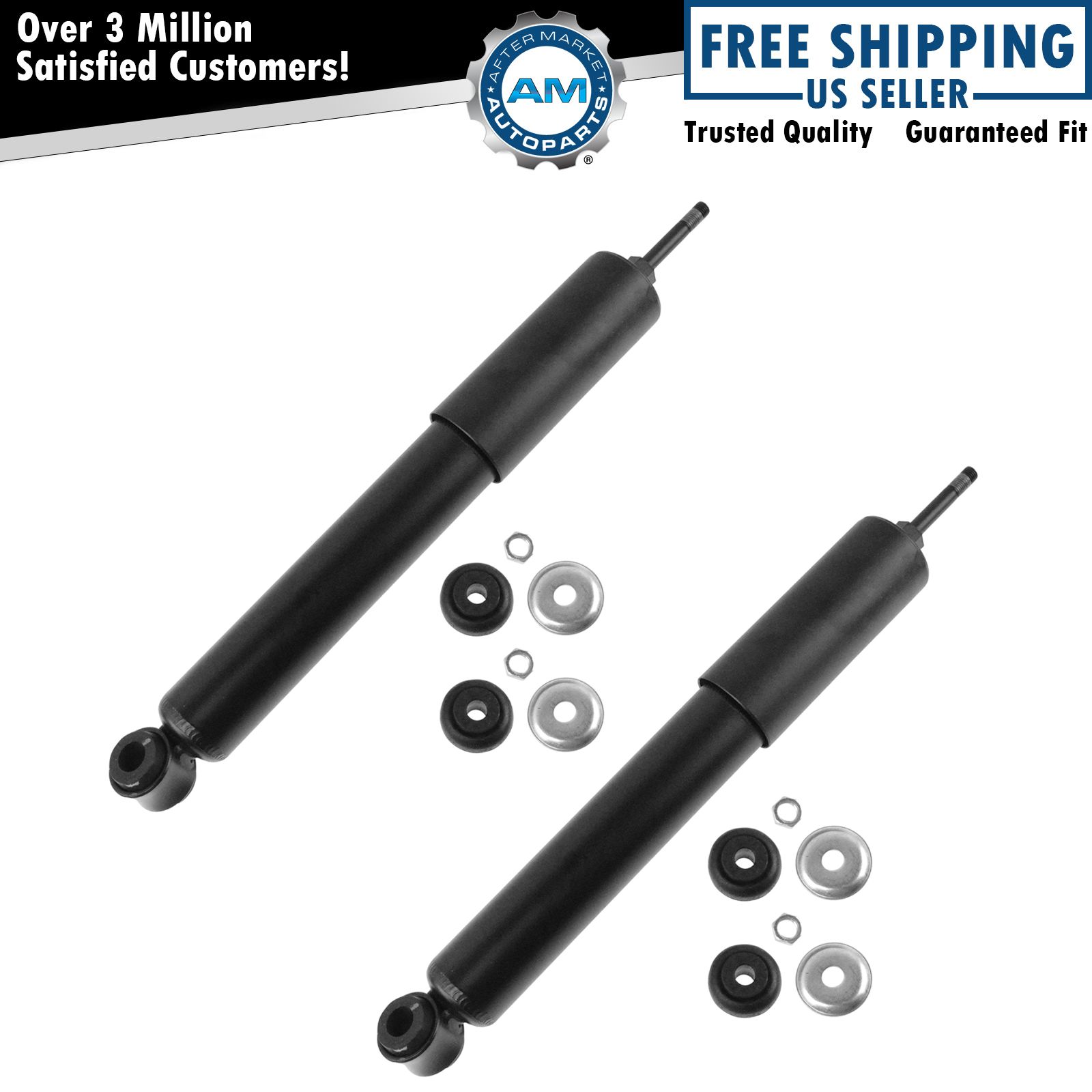 Front Shock Absorber Driver & Passenger Side Pair Set of 2 for ESeries