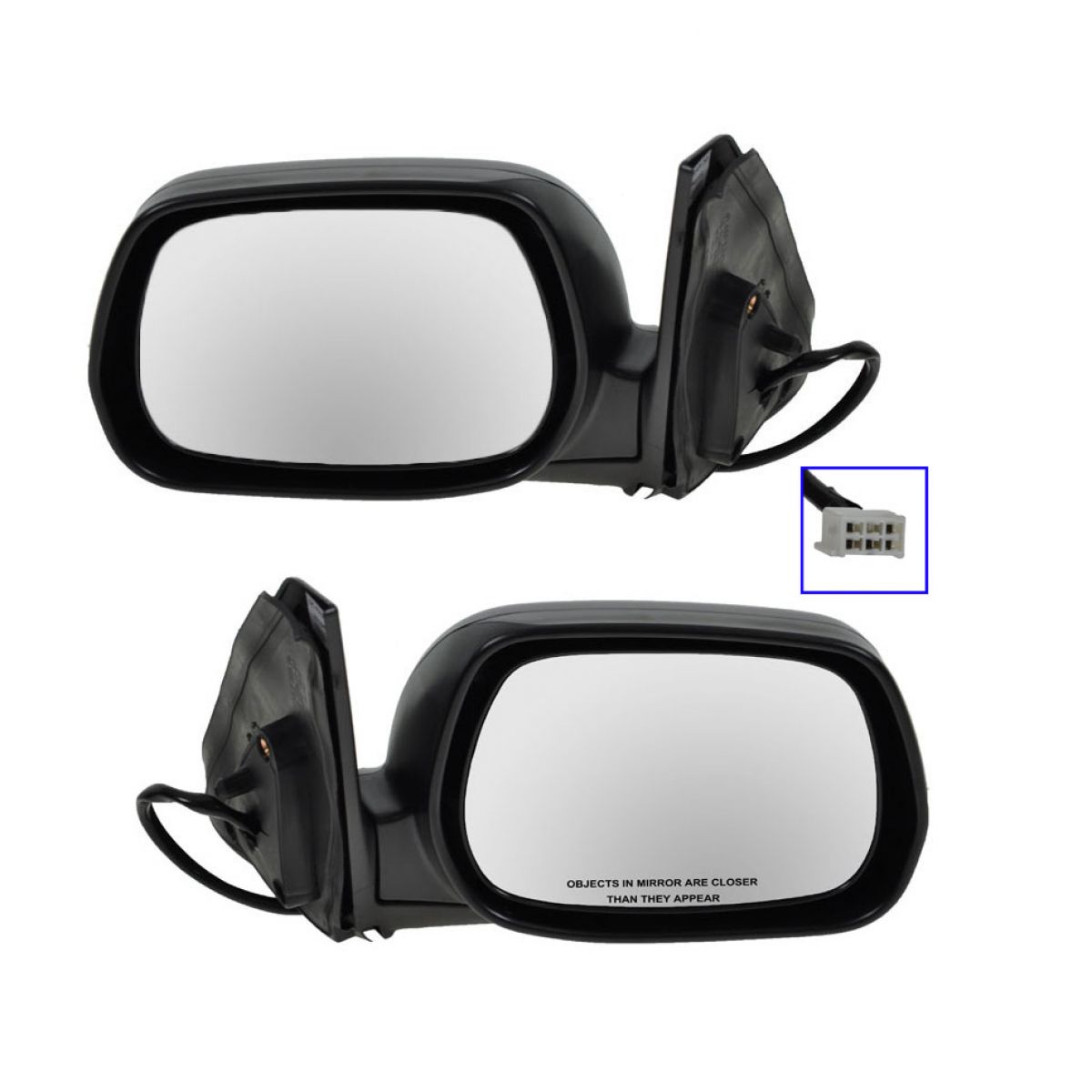 Power Heated Side View Mirrors LH & RH Pair Set of 2 for 0103 Toyota