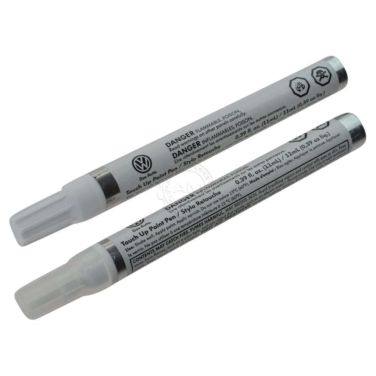 OEM Touch Up Paint Pen Deep Black Pearl LC9X Color Code Clear Coat 