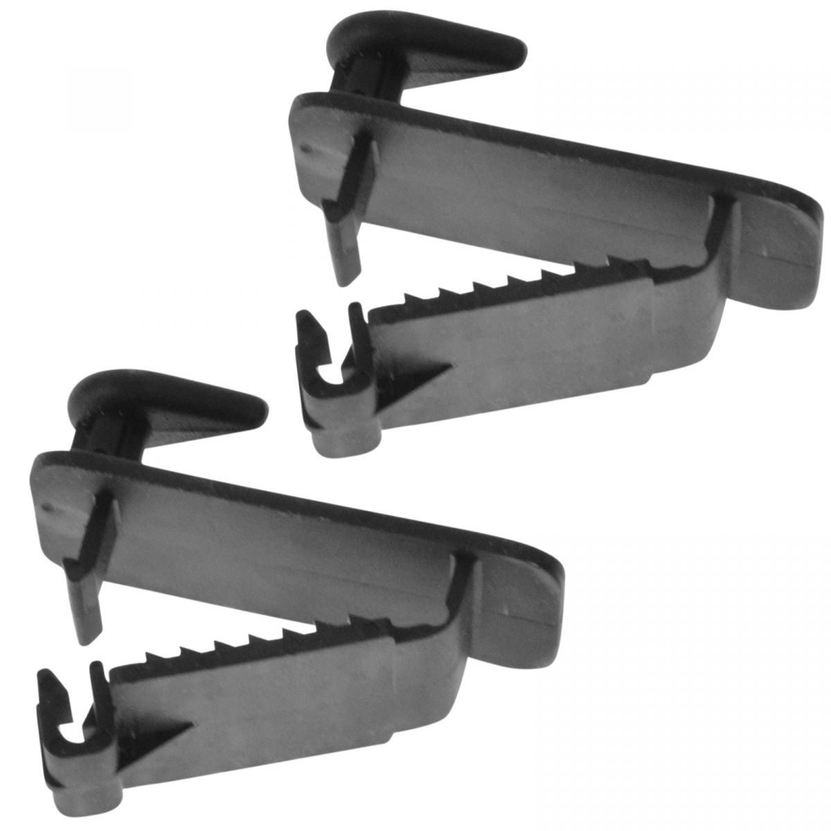 OEM Mopar Front Floor Mat Retaining Clip Hook Pair for Chrysler Ram