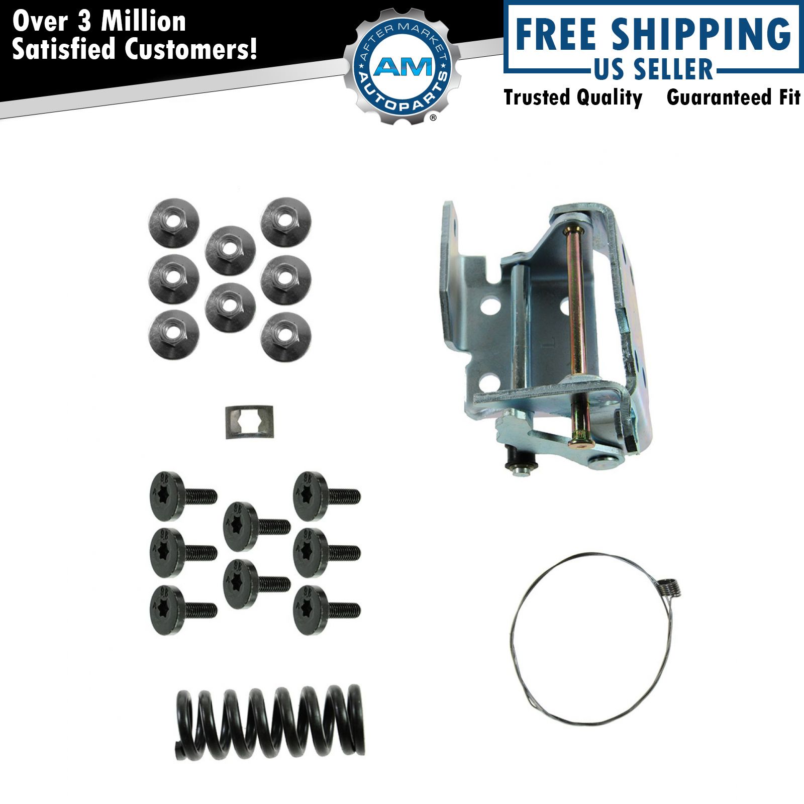 Dorman Front Upper Door Hinge Repair Kit LH for GMC Cadillac Chevy Pickup Truck