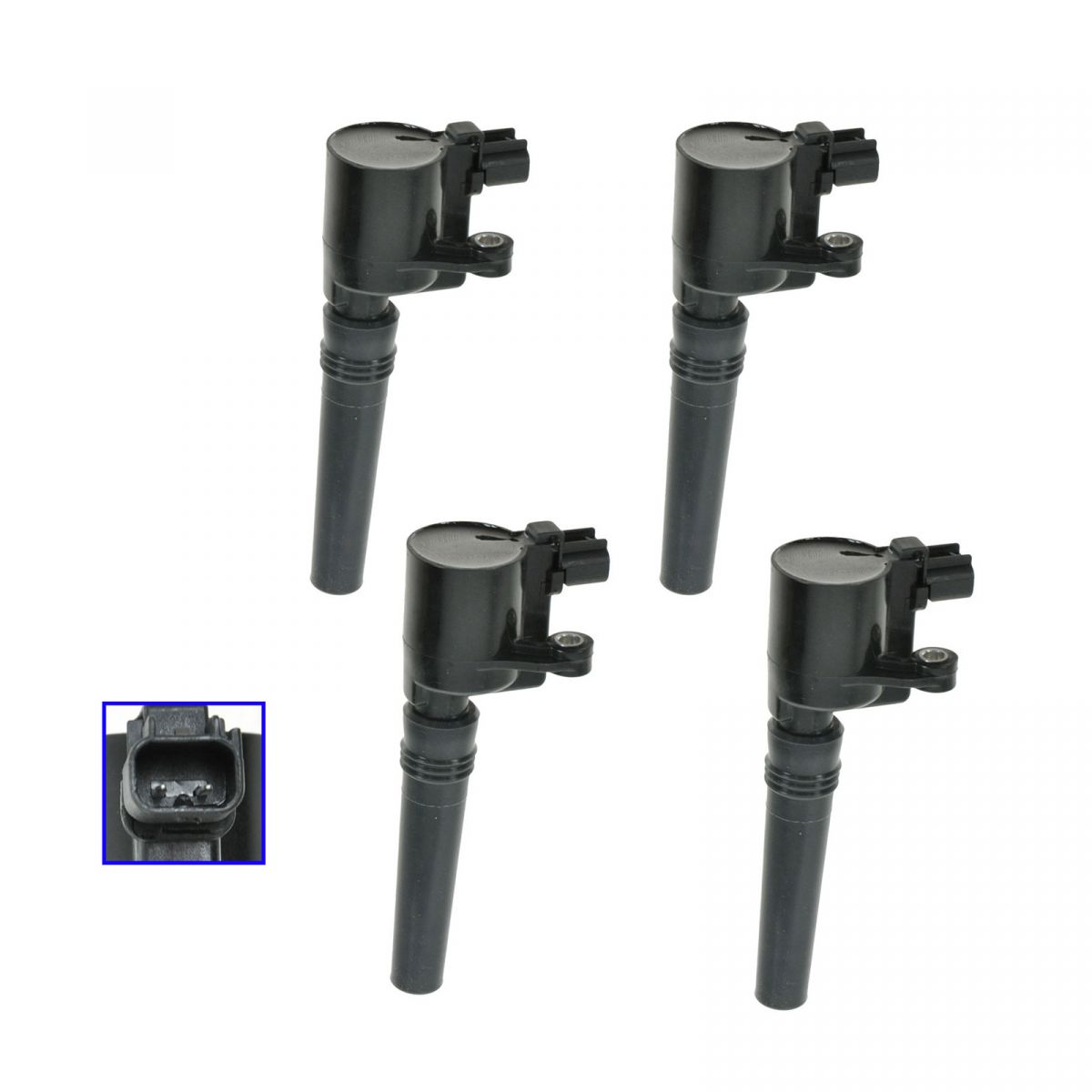 Ignition Coil For 2000-2006 Lincoln Ford LS Thunderbird Jaguar 3.9L ULI270R RED