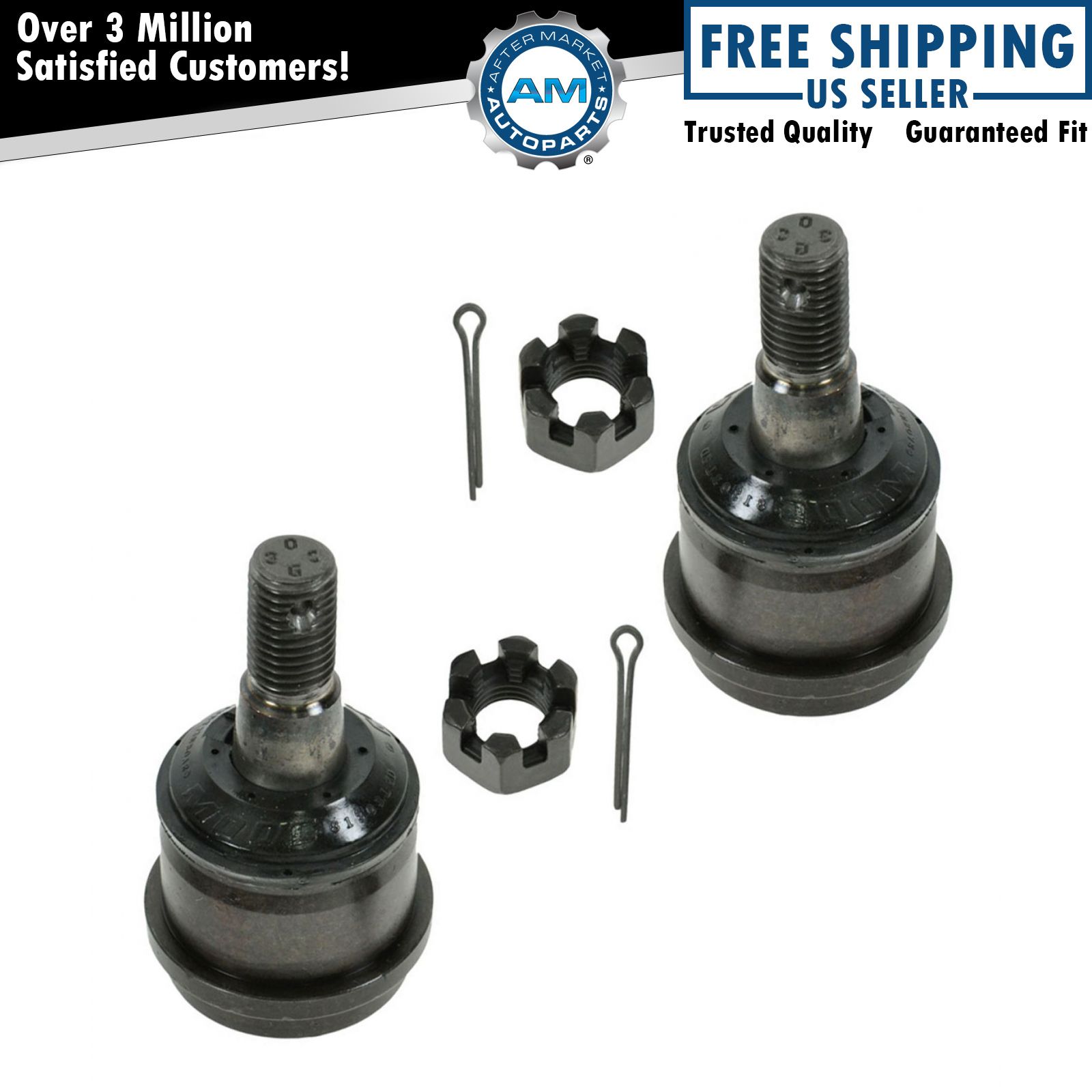 MOOG K7460 Front Upper Ball Joint Pair Set For Dodge Ram Pickup Truck ...