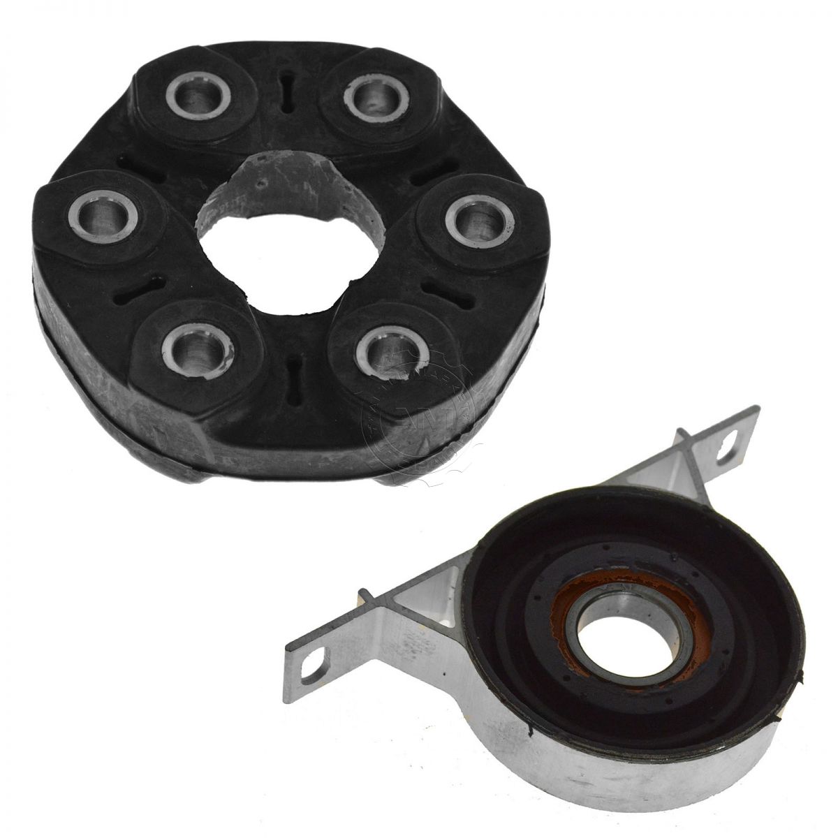 Driveshaft Coupler Guibo Center Support Bearing Kit Set for BMW 3