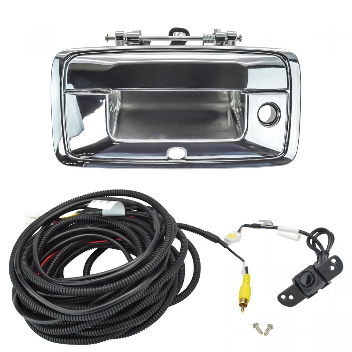 Tailgate Handle Chrome with Camera and 26 feet cable