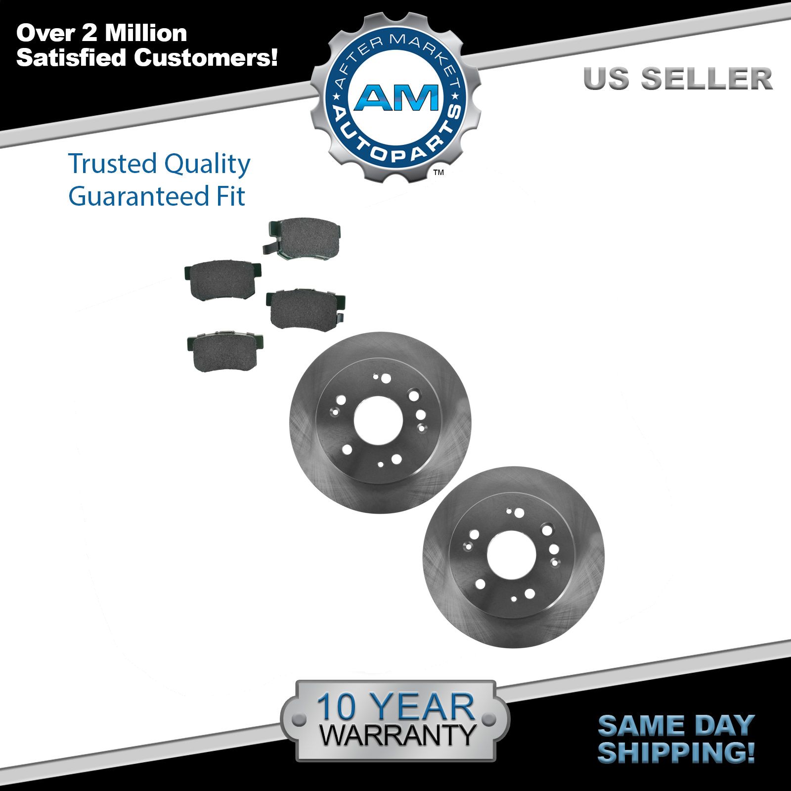 Auto Parts and Vehicles Ceramic Brake Pads Pad 2002 2003 2004 Honda CR