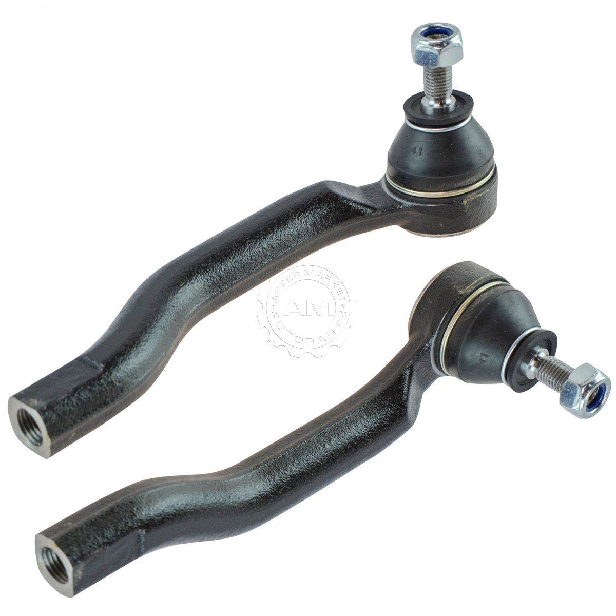 Front Outer Outside Tie Rod End LH Driver RH Passenger Side Pair 2pc