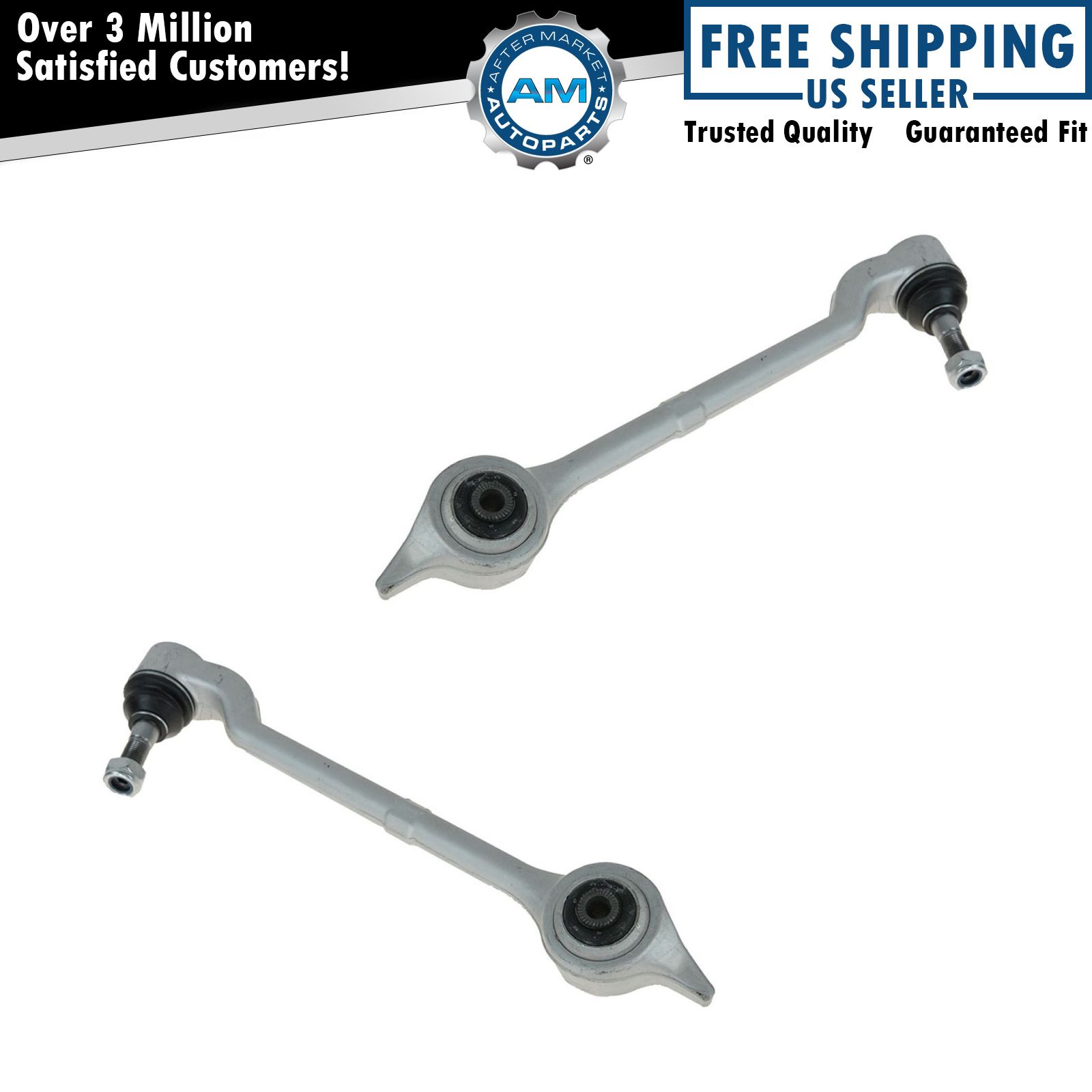 For BMW 335i/320i/328i Control Arm 2012-2014 LH and RH Pair Front Lower Rearward