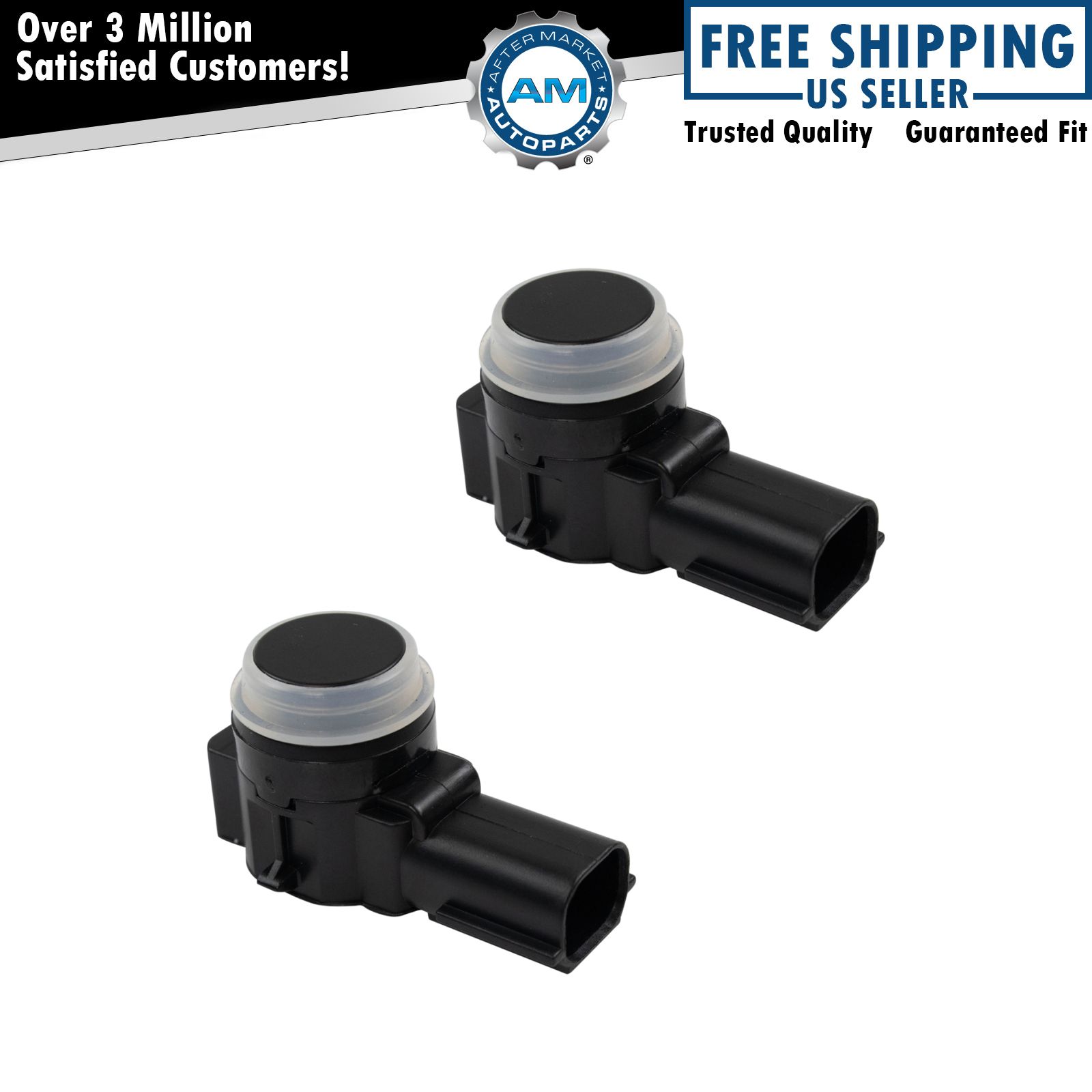 Bumper Parking Assist Object Sensor Pair Set for Buick Cadillac Chevy GMC New