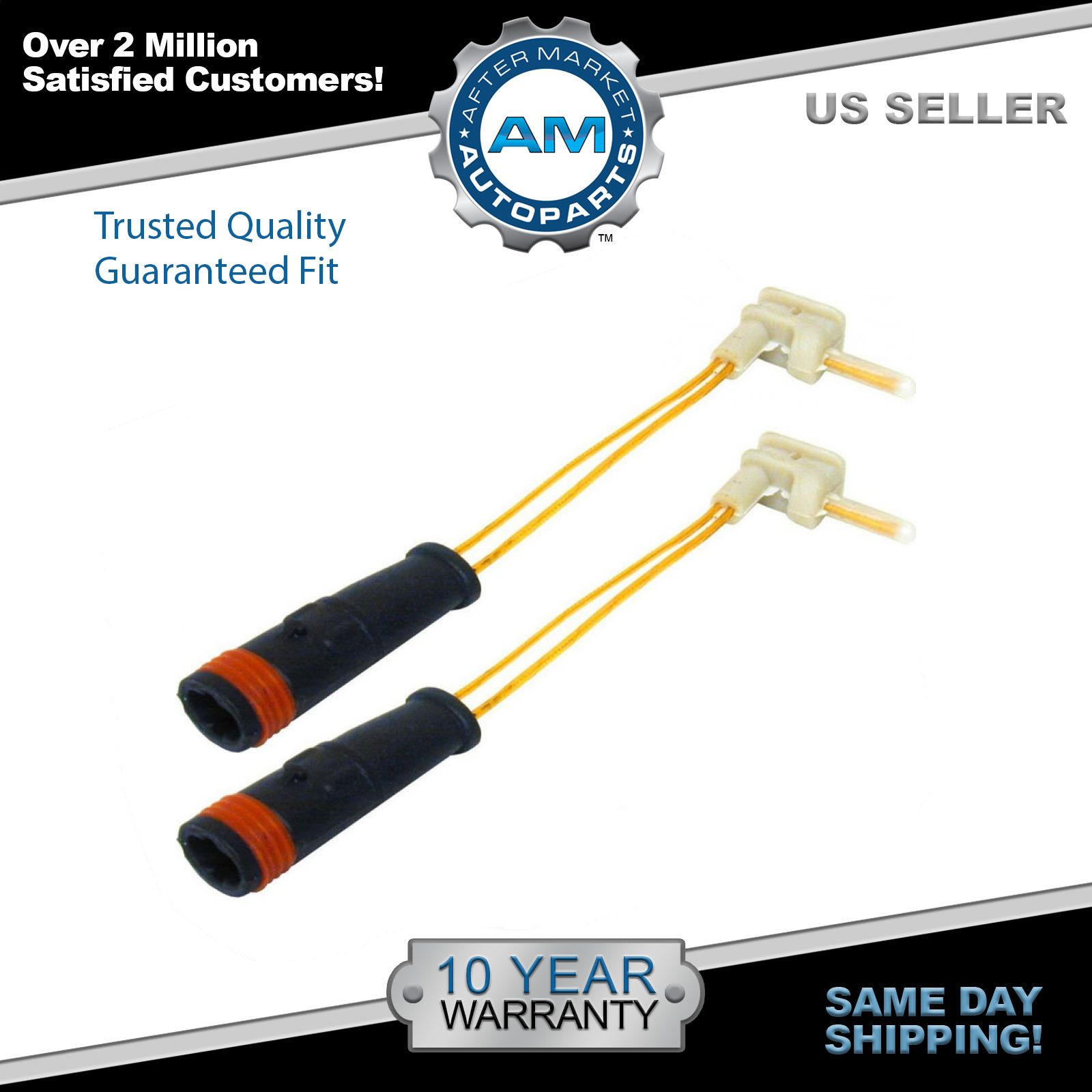 Brake Pad Wear Sensor Front Pair Set for Mercedes Benz C SL E S Class