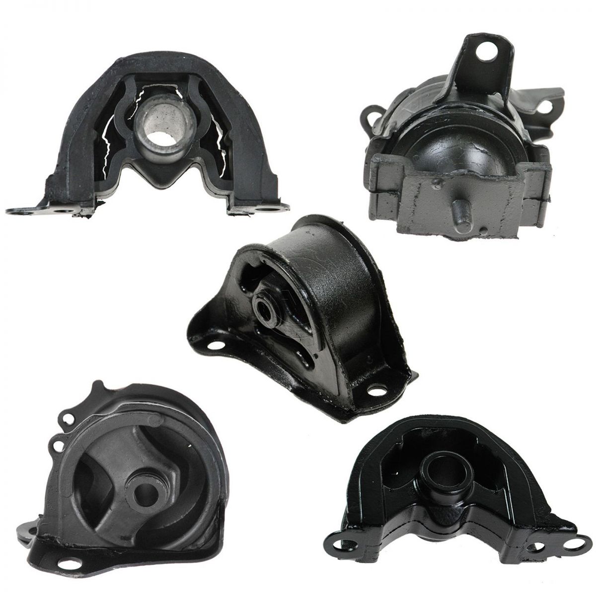 Engine & Transmission Mount Kit Set of 5 for 9600 Honda Civic L4 1.6L
