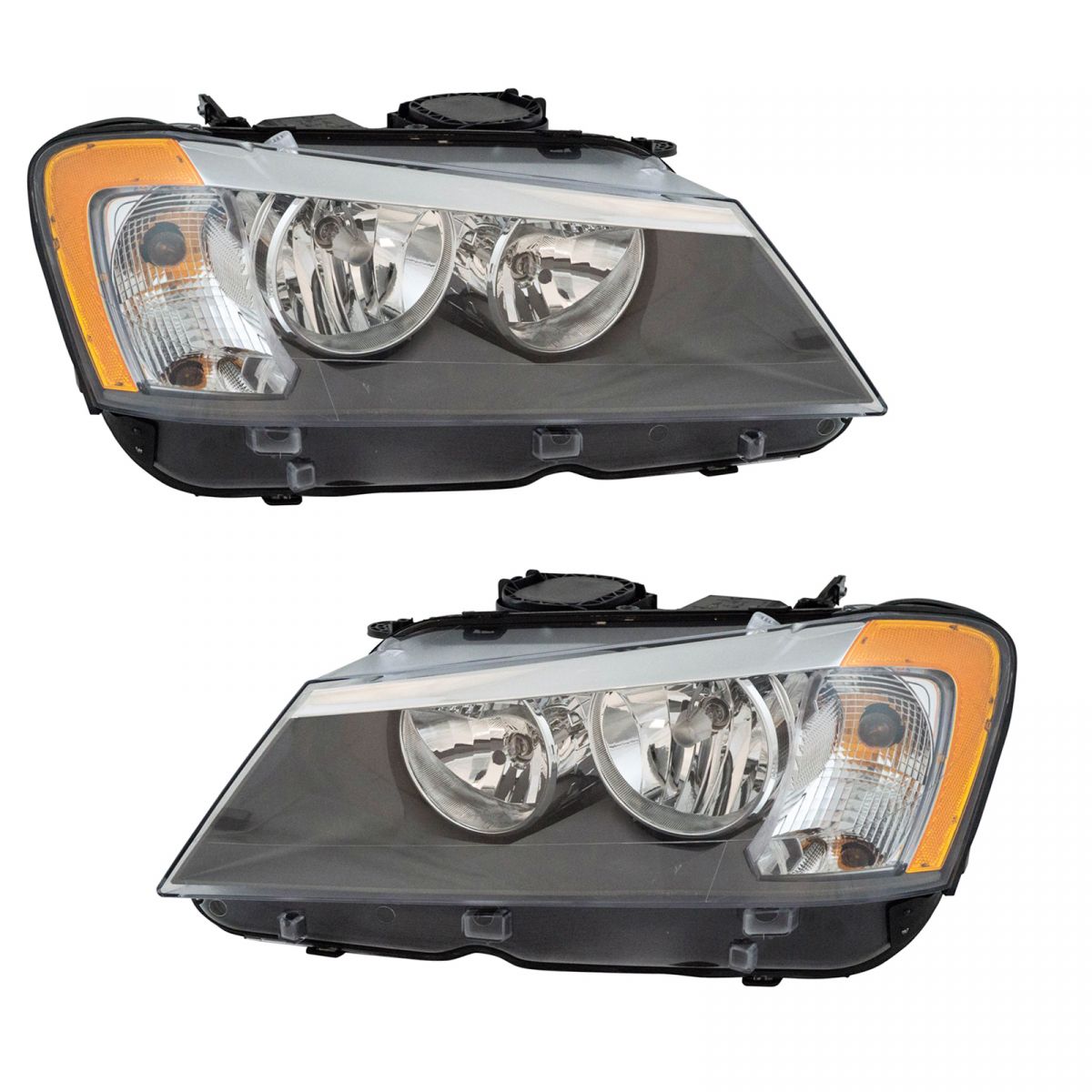Halogen Headlight Headlamp Assembly LH RH Kit Pair for BMW X3 SUV Truck New | eBay
