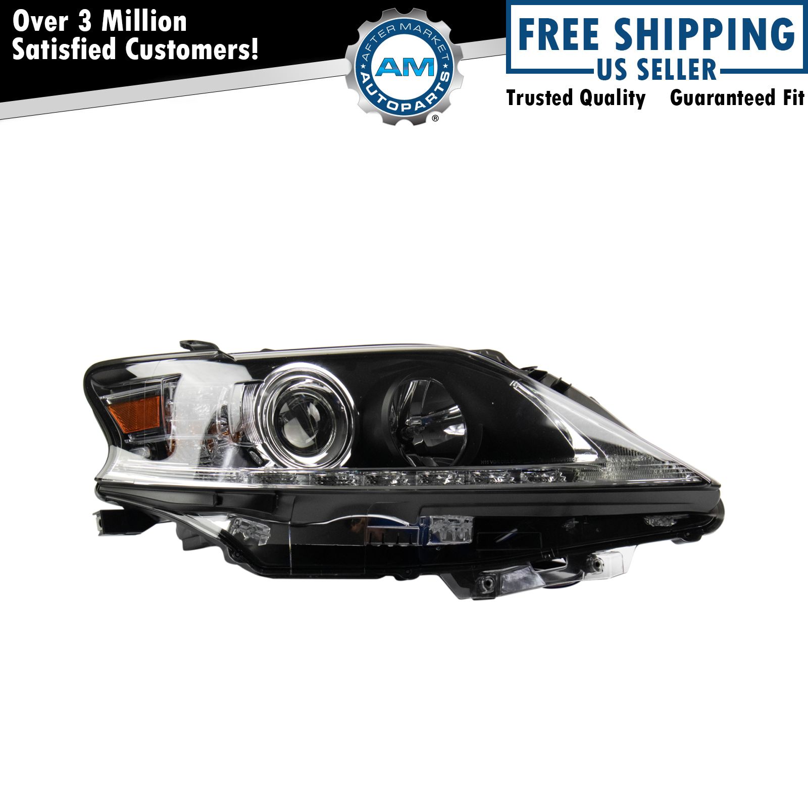 Right Headlight Assembly Halogen For 2013-2015 Lexus RX350 2015 RX450h LX2503156