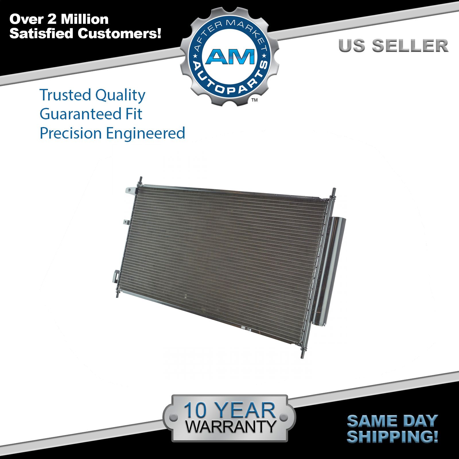 AC A//C Air Conditioning Condenser with Receiver Drier for 05-12 Acura RL New