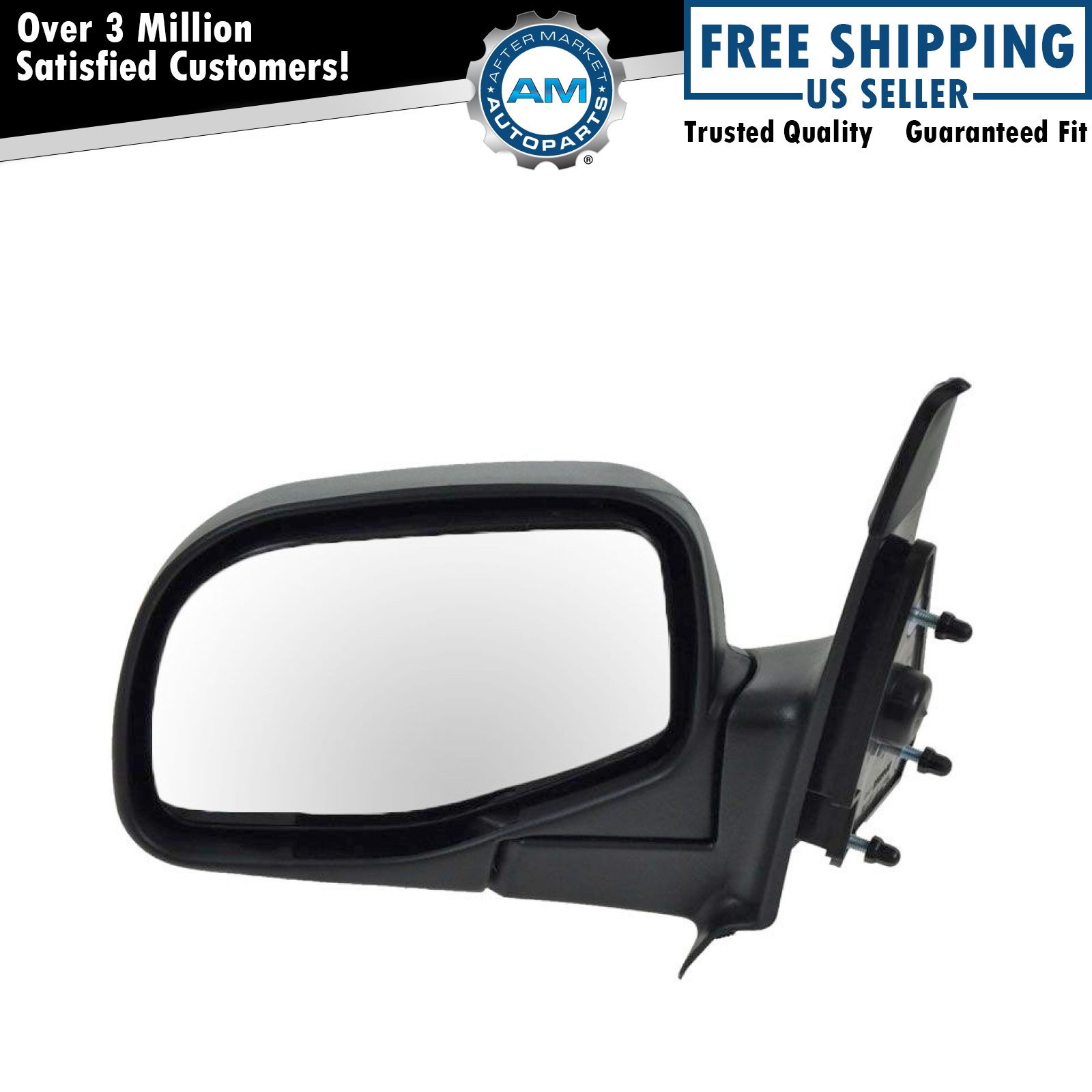 Manual Side View Mirror Driver Left LH for Ford Ranger Mazda B-Series Truck