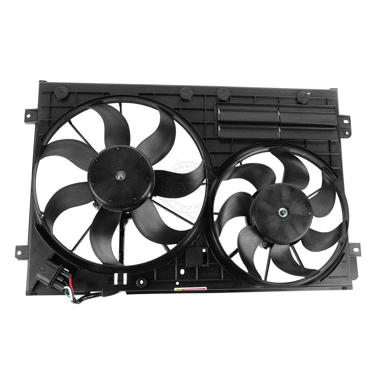 Radiator Dual Cooling Fan Assembly for 0513 Volkswagen VW Jetta 2.0L